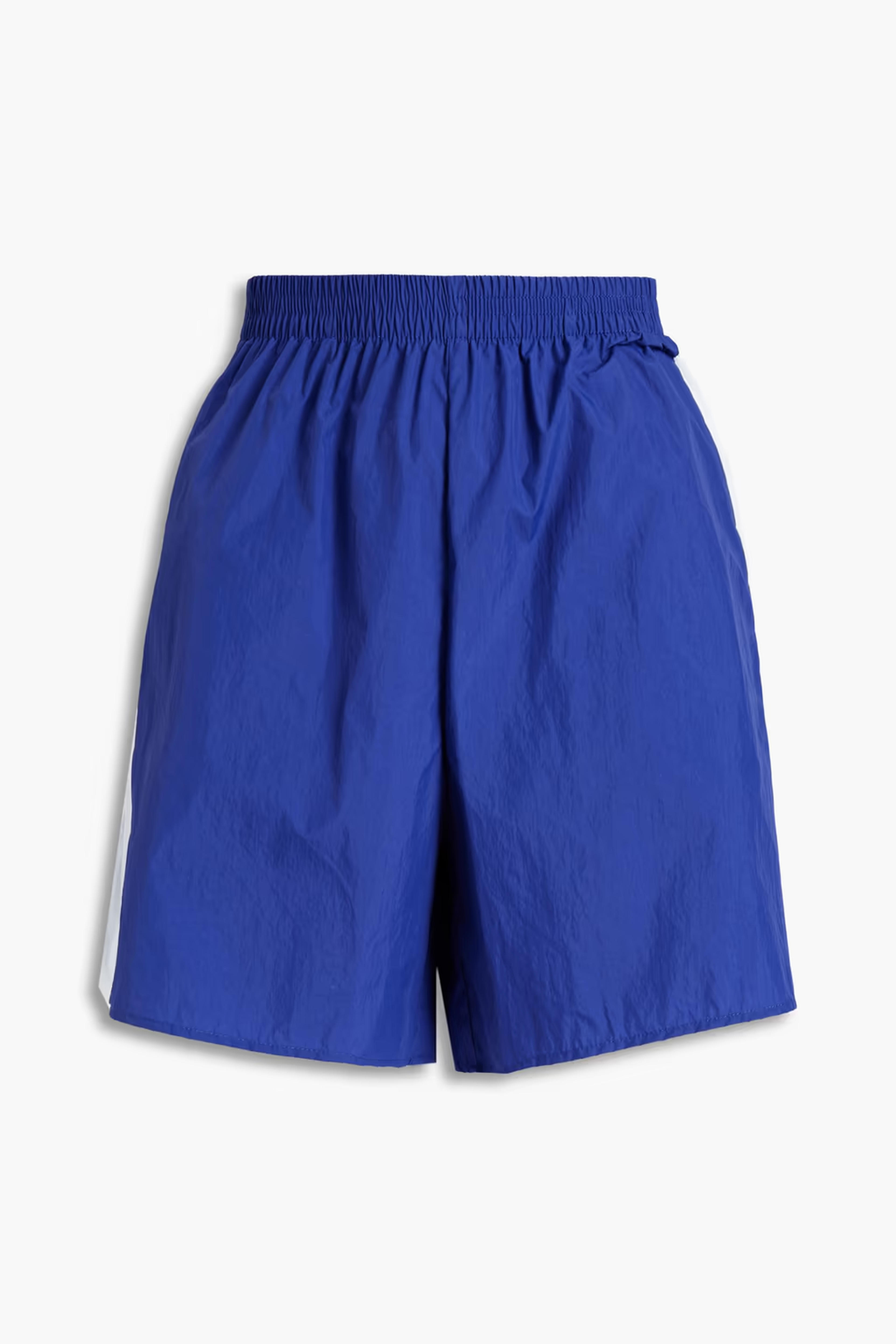 Indigo Penn two-tone shell shorts | Sale up to 70% off | THE OUTNET | RAG & BONE | THE OUTNET