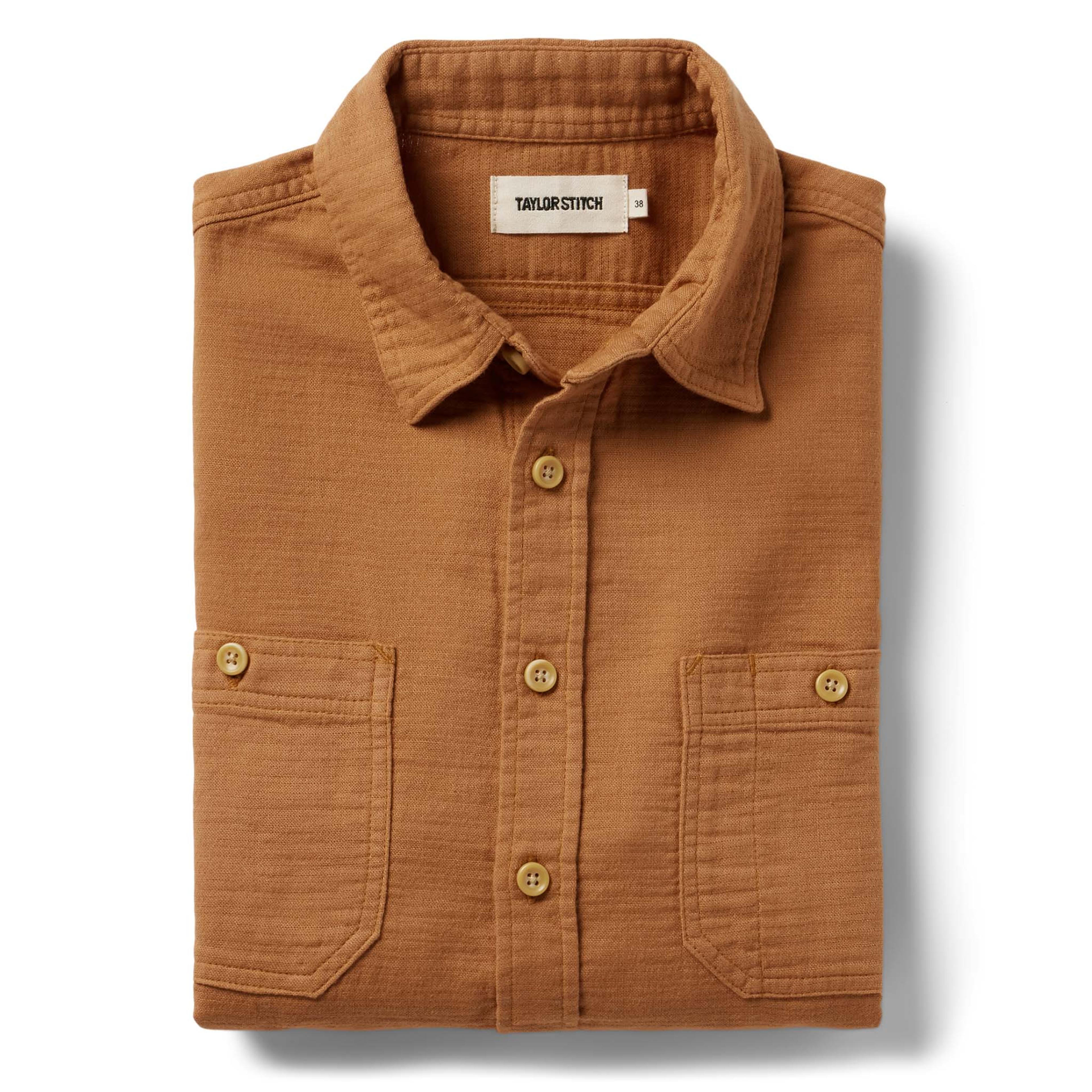 Taylor Stitch - Utility Shirt (Russet Double Cloth)