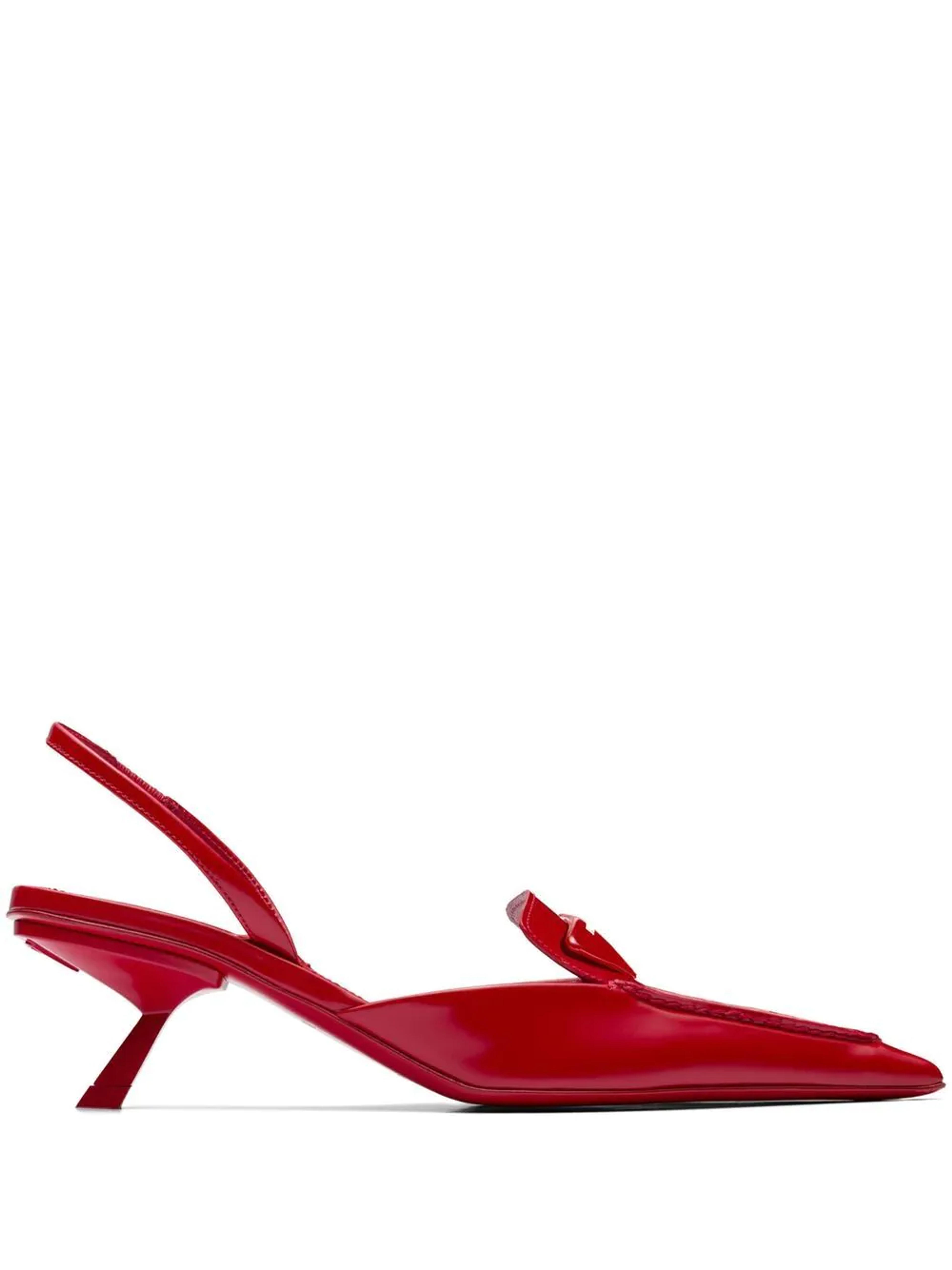 Prada Pointed Slingback Pumps - Farfetch