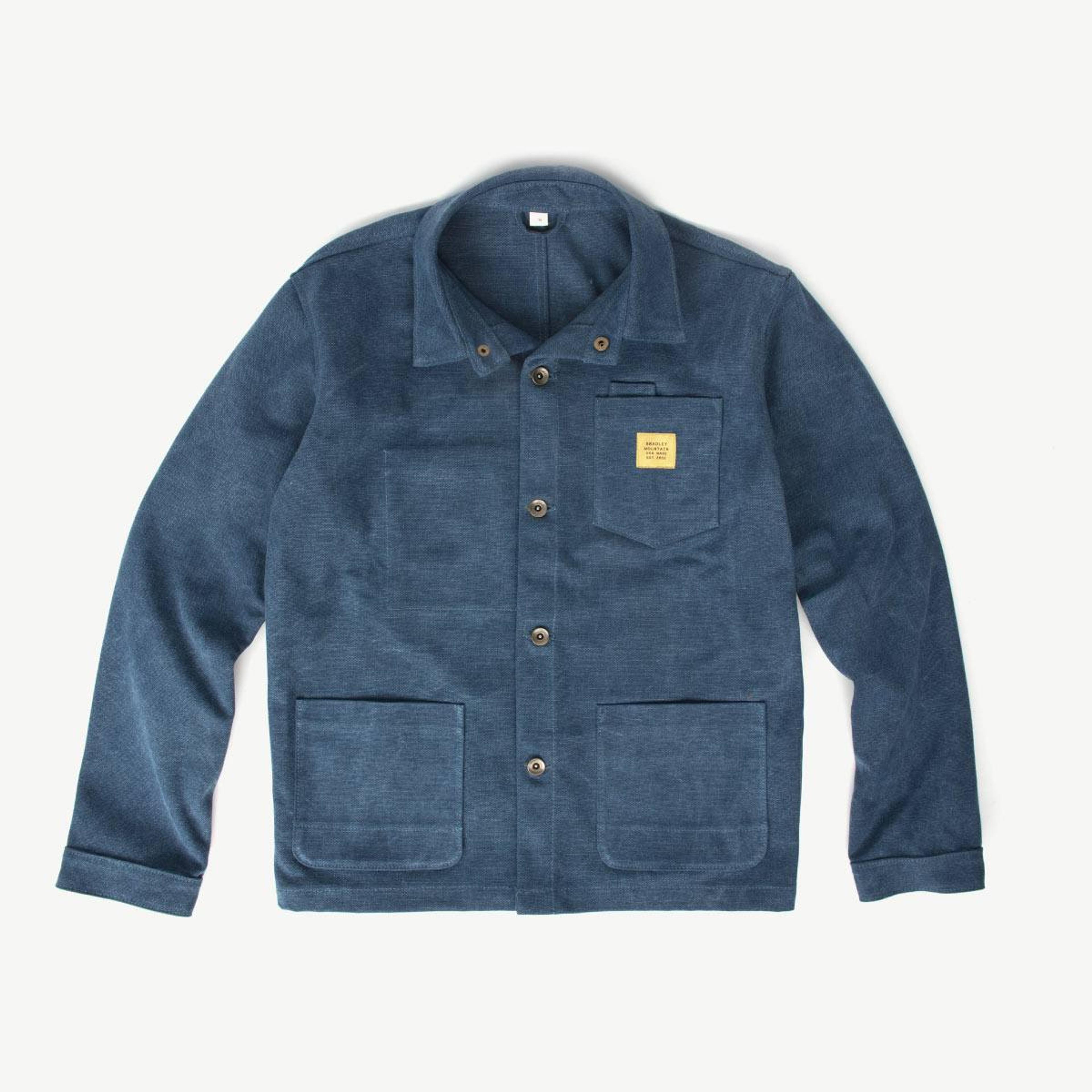 Edison Chore Coat - Stone Washed Indigo – Bradley Mountain