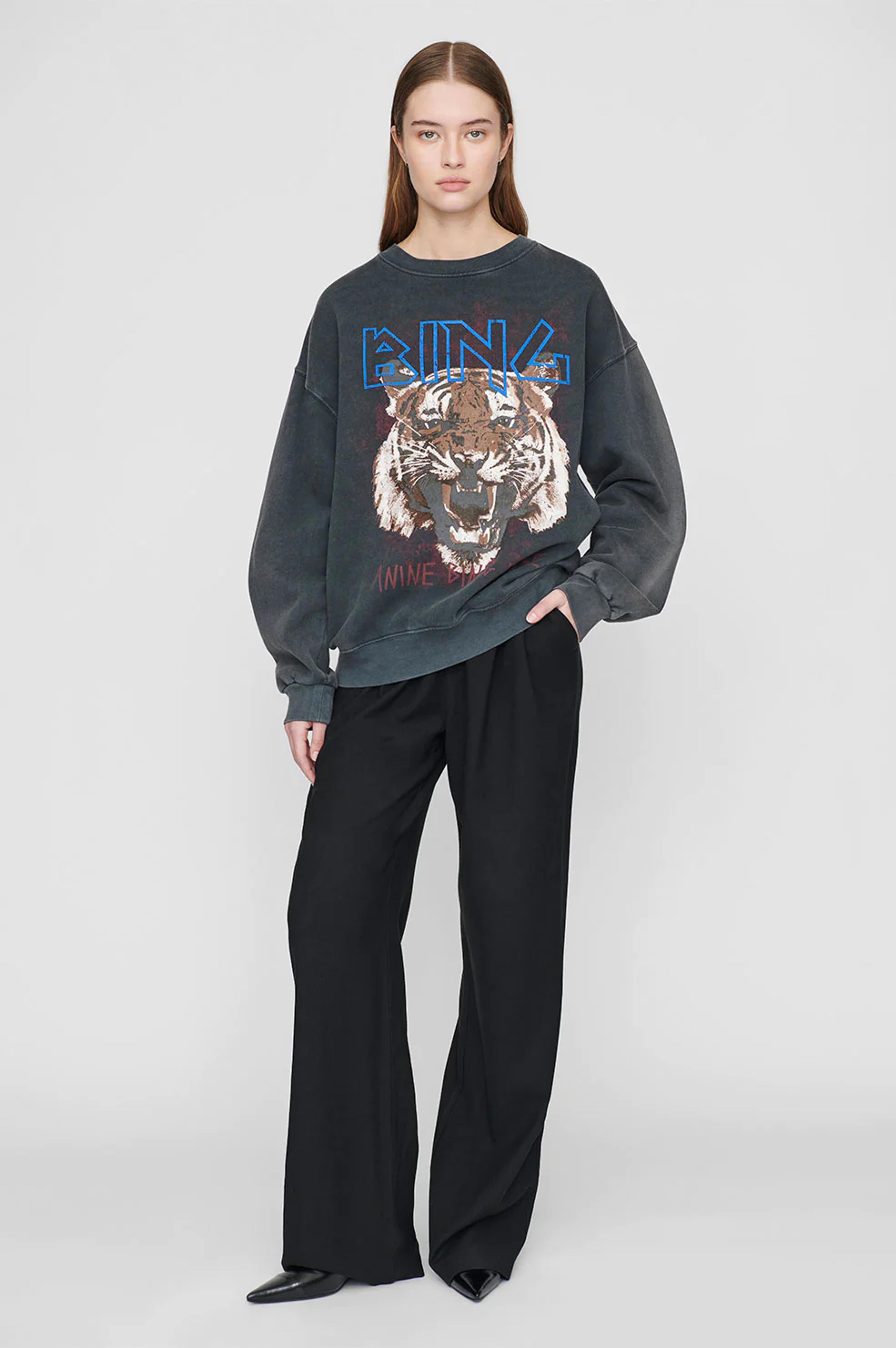 Tiger Sweatshirt - Black