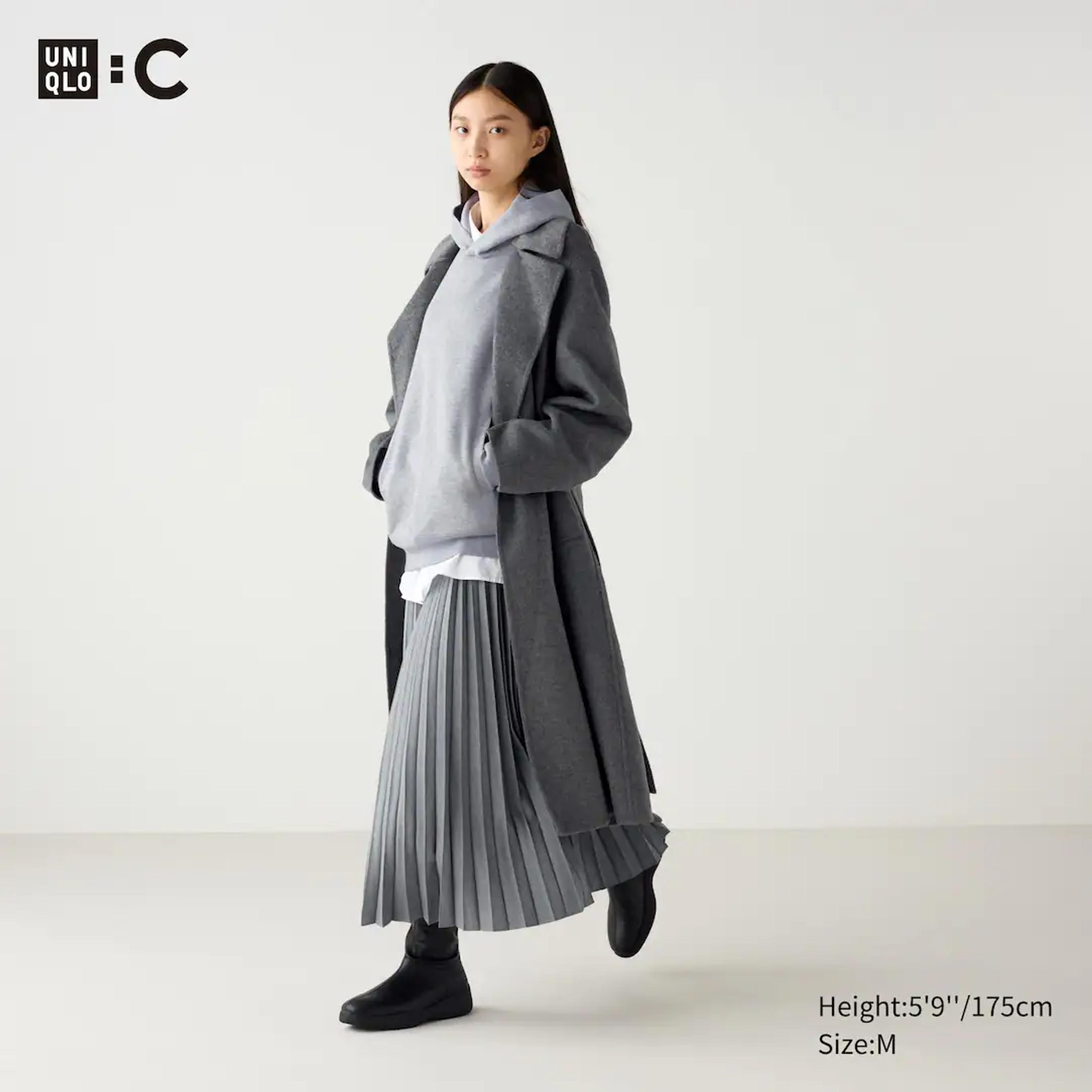 Pleated Long Skirt | UNIQLO BE