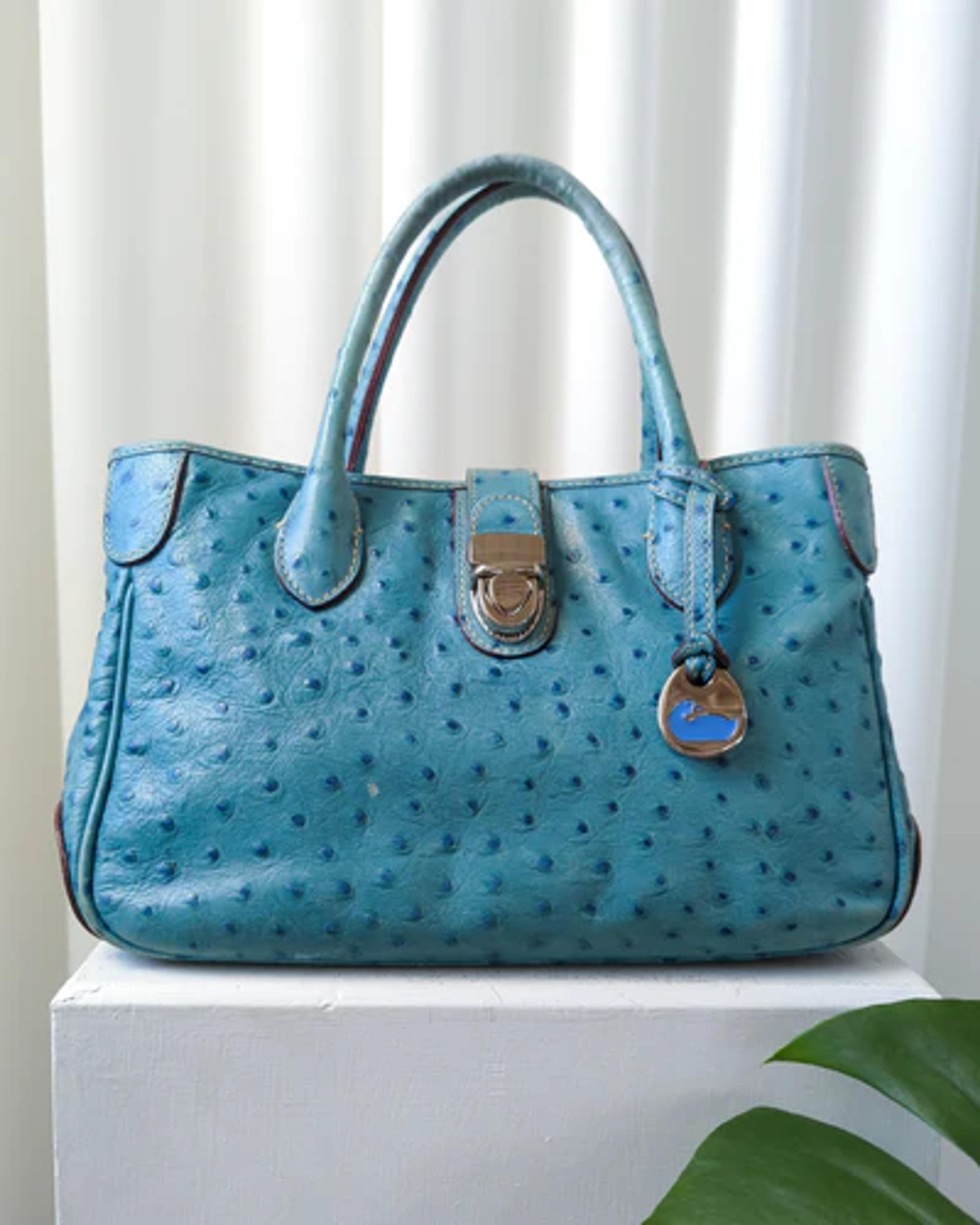 Y2K Dooney & Bourke Turquoise Purse - Lucky Vintage