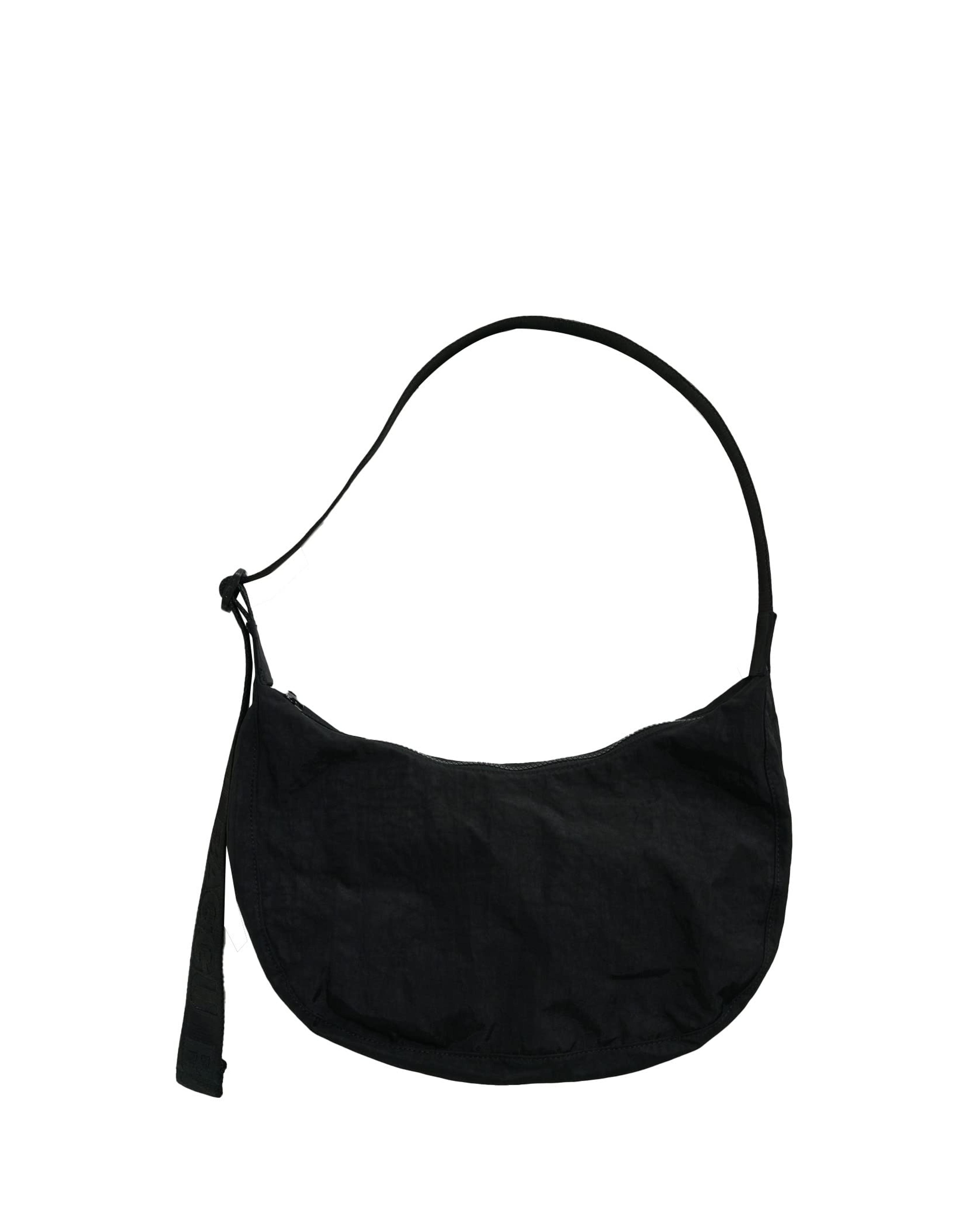 Medium Nylon Crescent Bag - Black: Handbags: Amazon.com