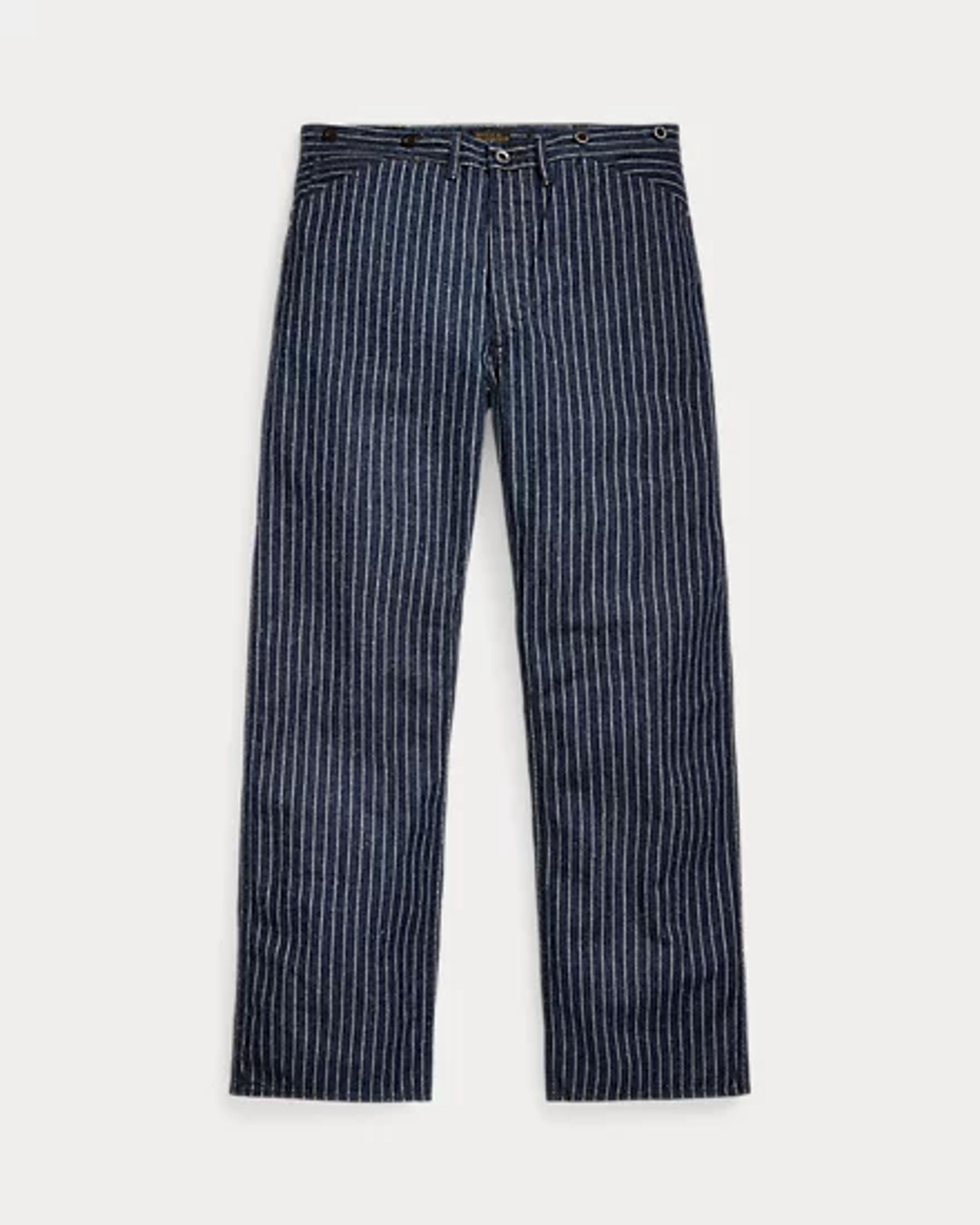 Limited-Edition Striped Denim Pant