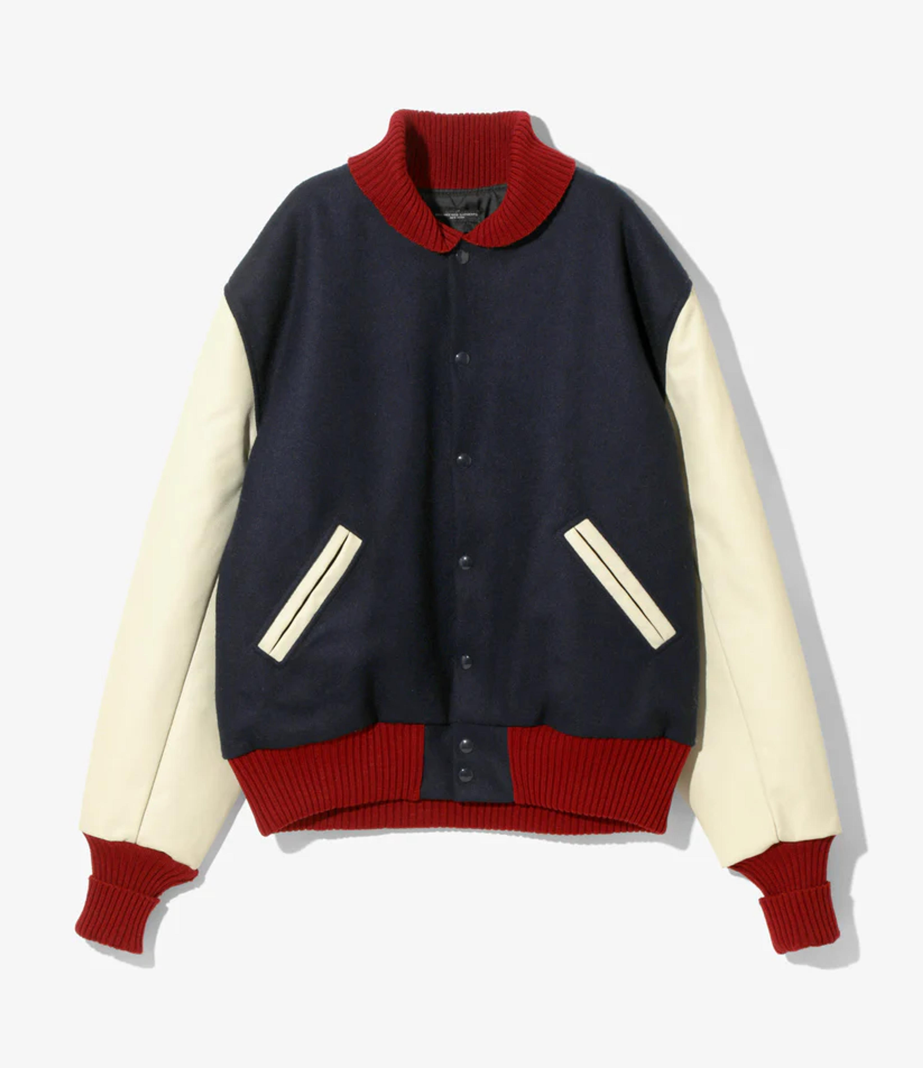 Engineered Garments Albion Varsity Jacket - Wool Melton – unexpected store