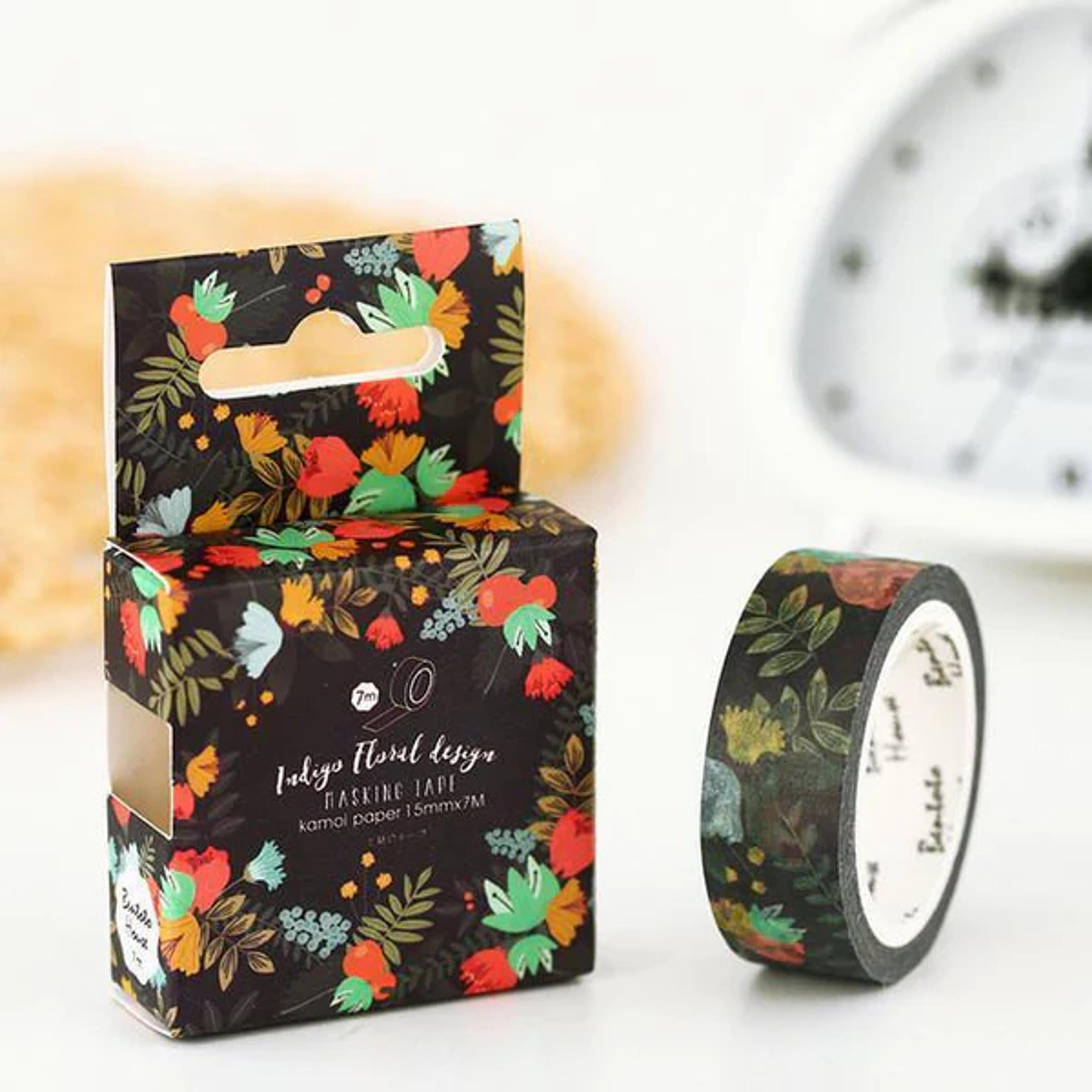 Tropical Dark Washi Tape | Kawaii Pen Shop