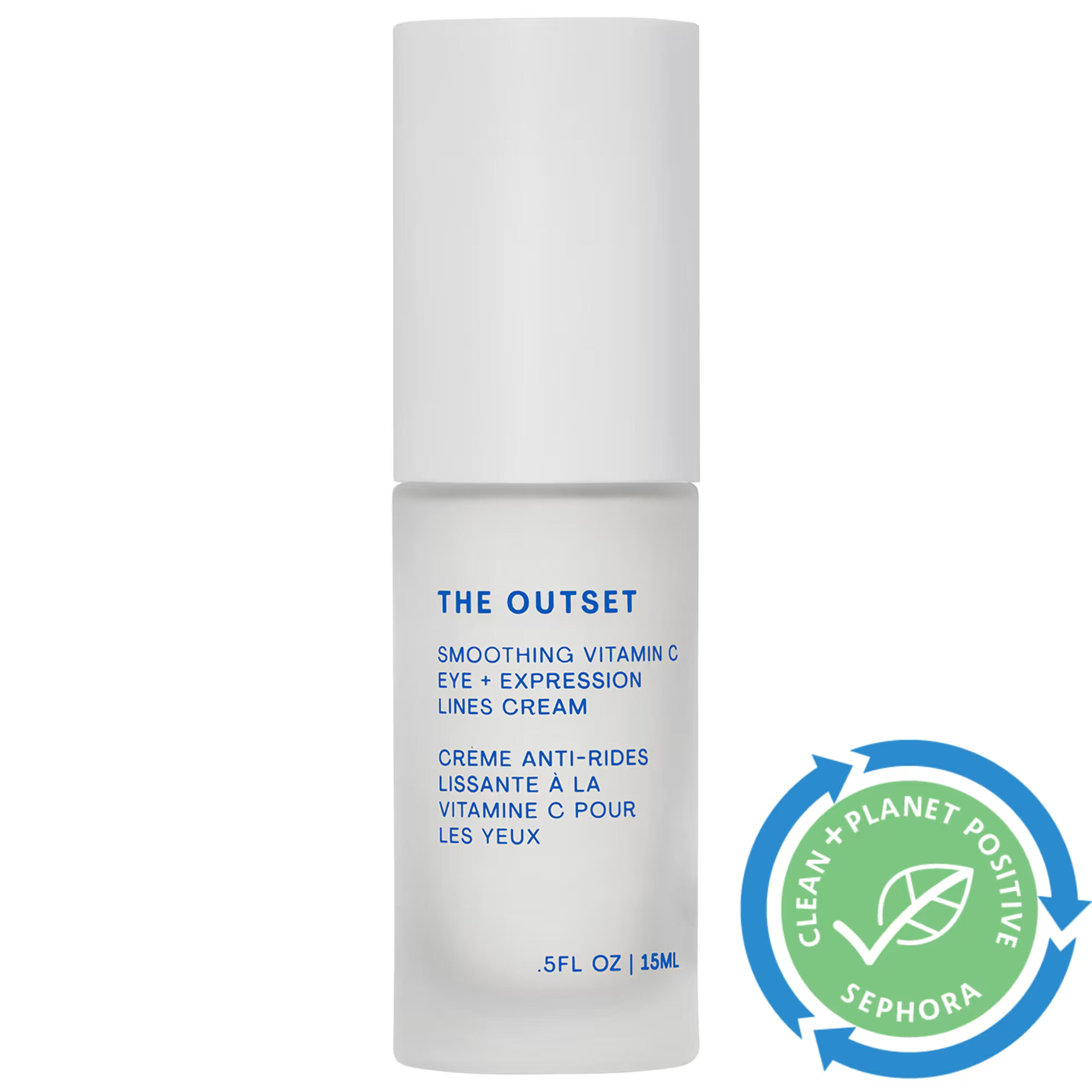 Smoothing Vitamin C Eye + Expression Lines Cream - The Outset | Sephora