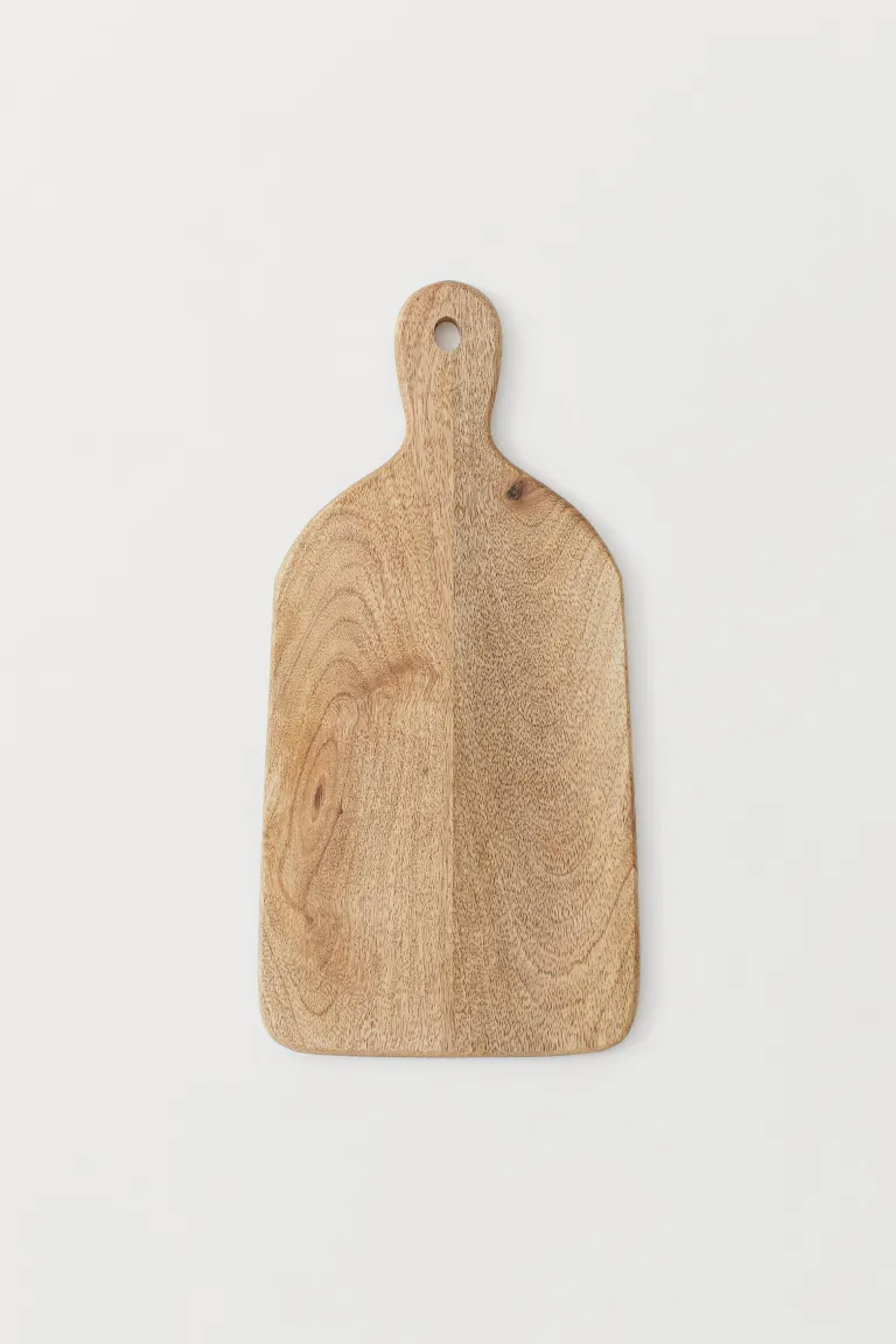 Small Wooden Cutting Board - Brown/mango wood - Home All | H&M US