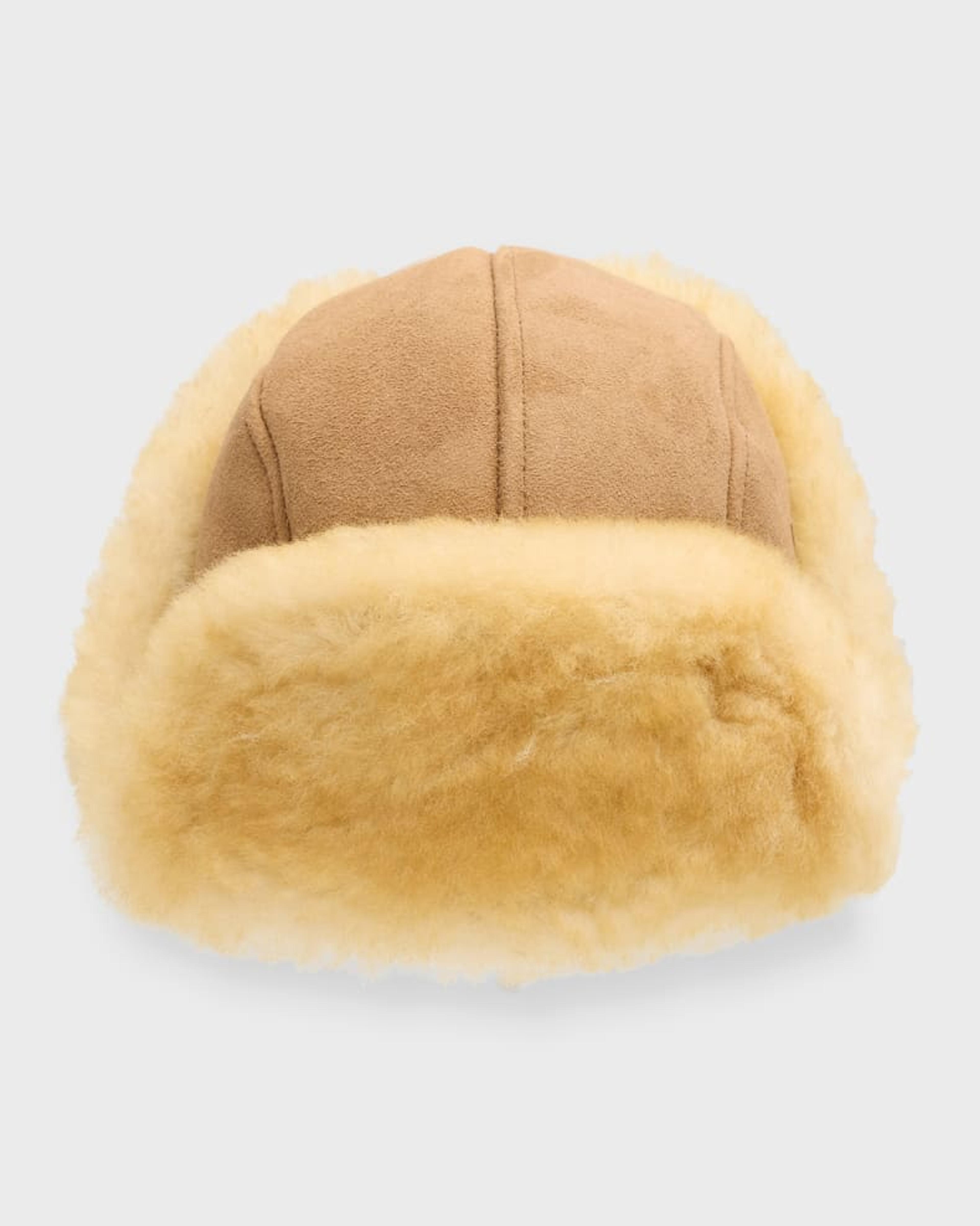 Crown Cap Men's Double-Faced Shearling Aviator Hat | Neiman Marcus