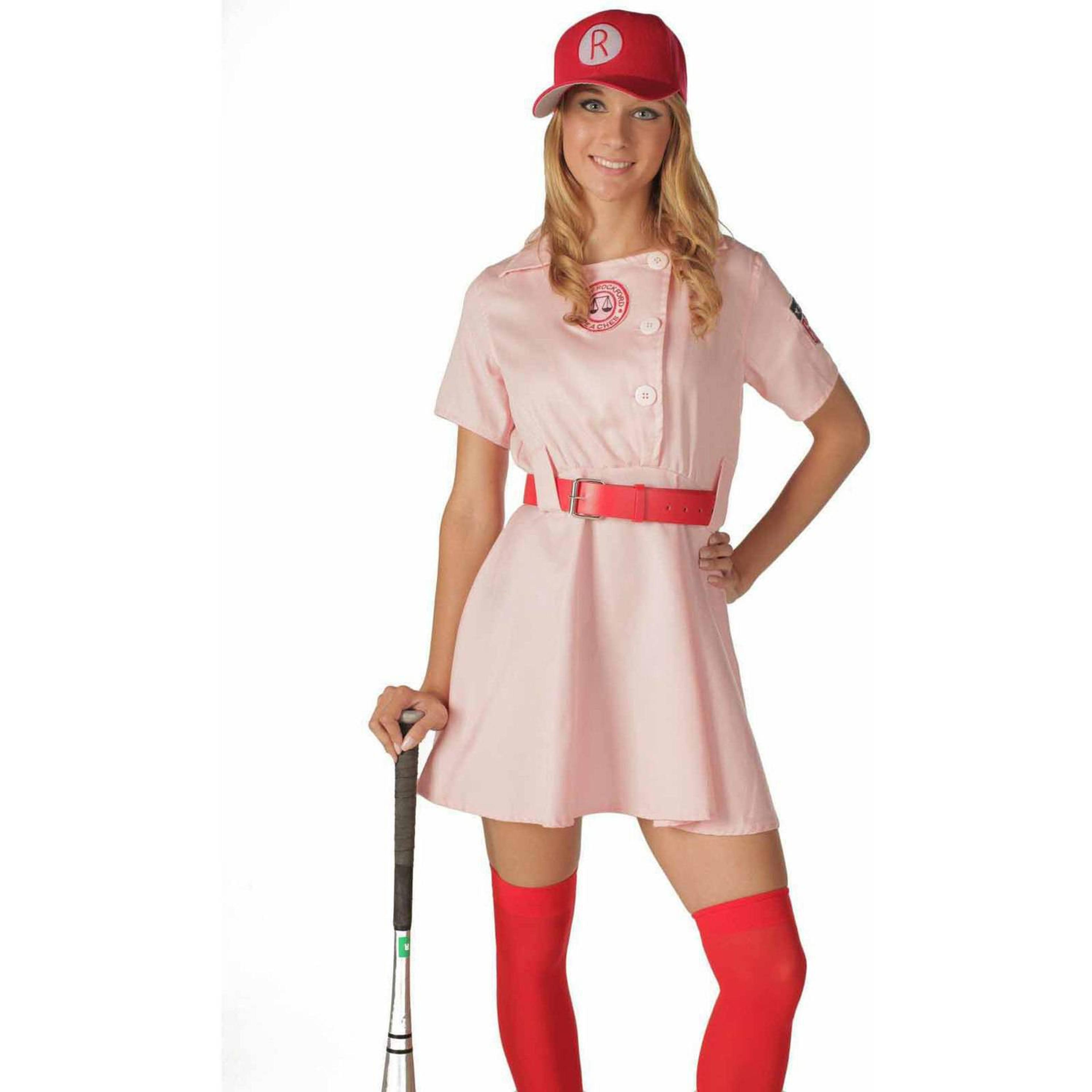 Adult Rockford Peaches Costume - A League of Their Own - Spirithalloween.com