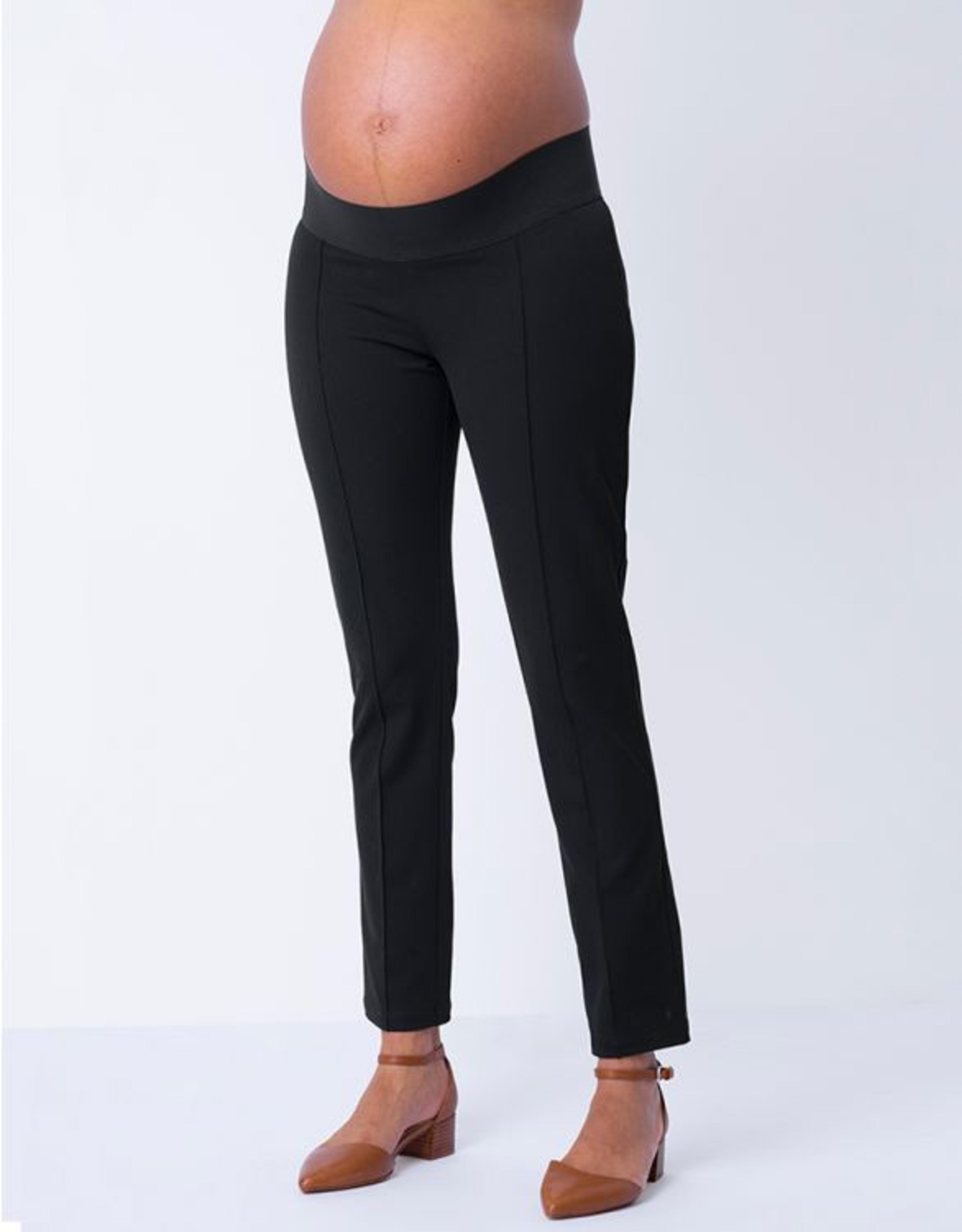 Slim Black Maternity Pants – Under Bump | Seraphine