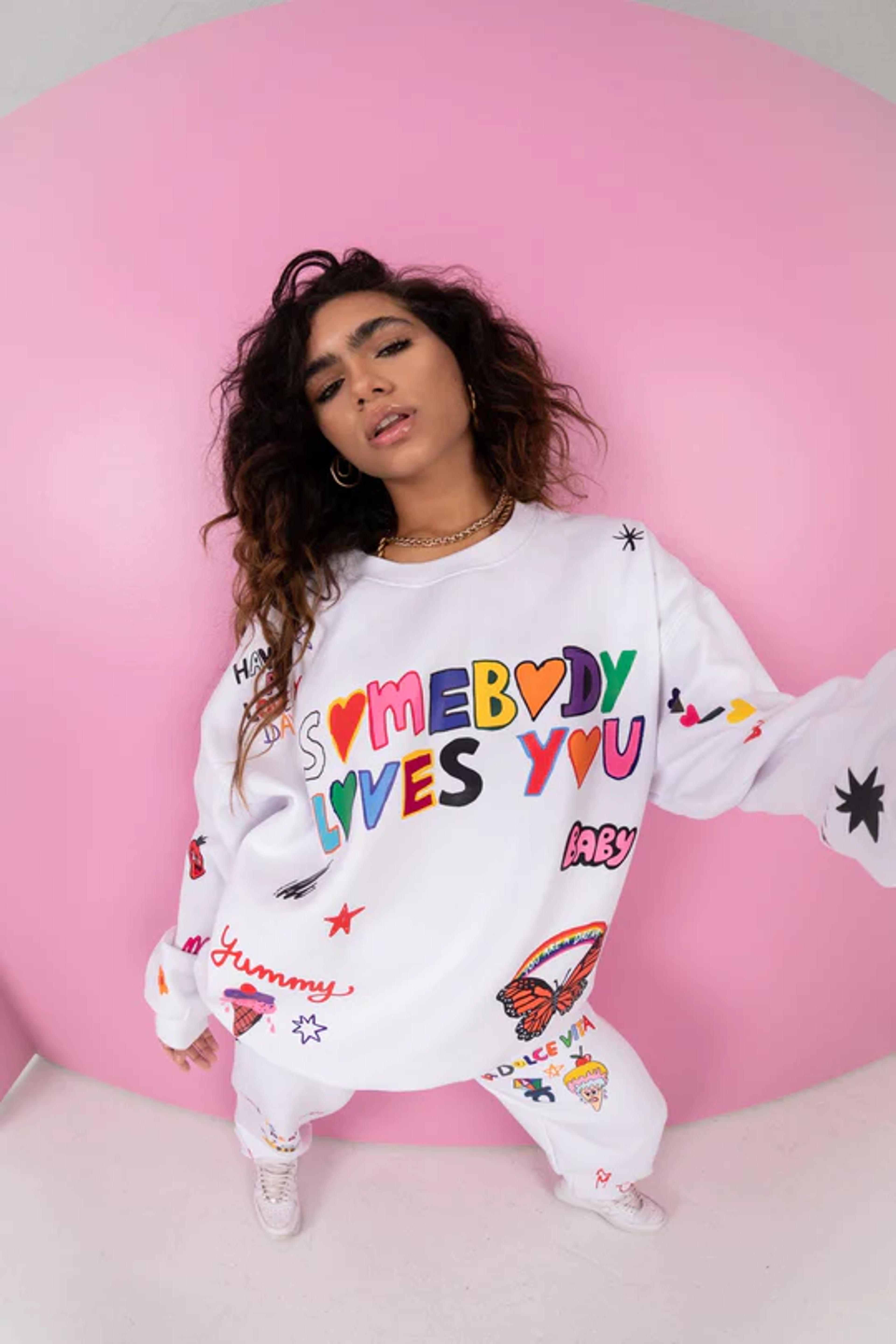 Mayfair x @iscreamcolour Somebody Loves You Crewneck – The Mayfair Group LLC