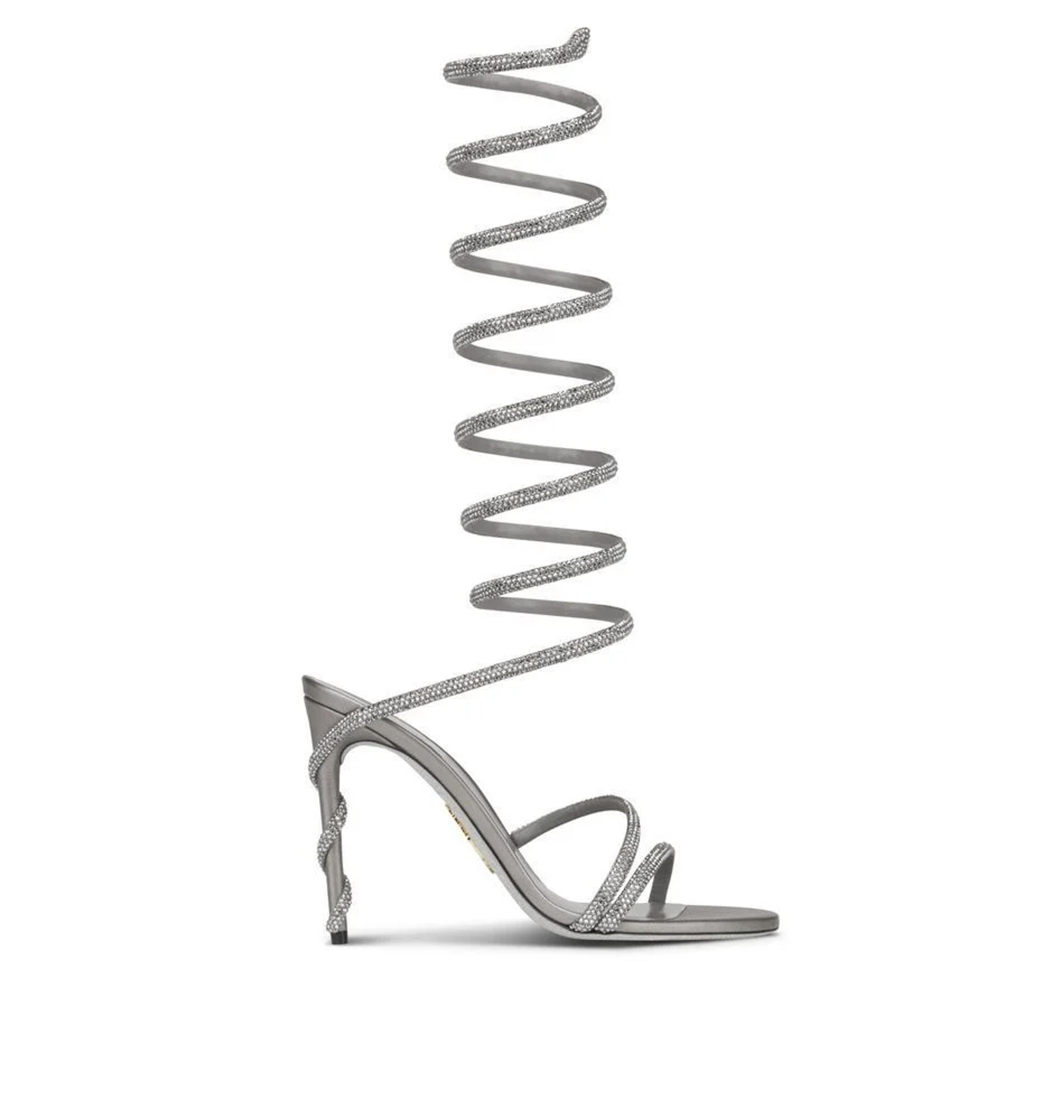 Margot crystal grey sandal 105 | Caovilla store