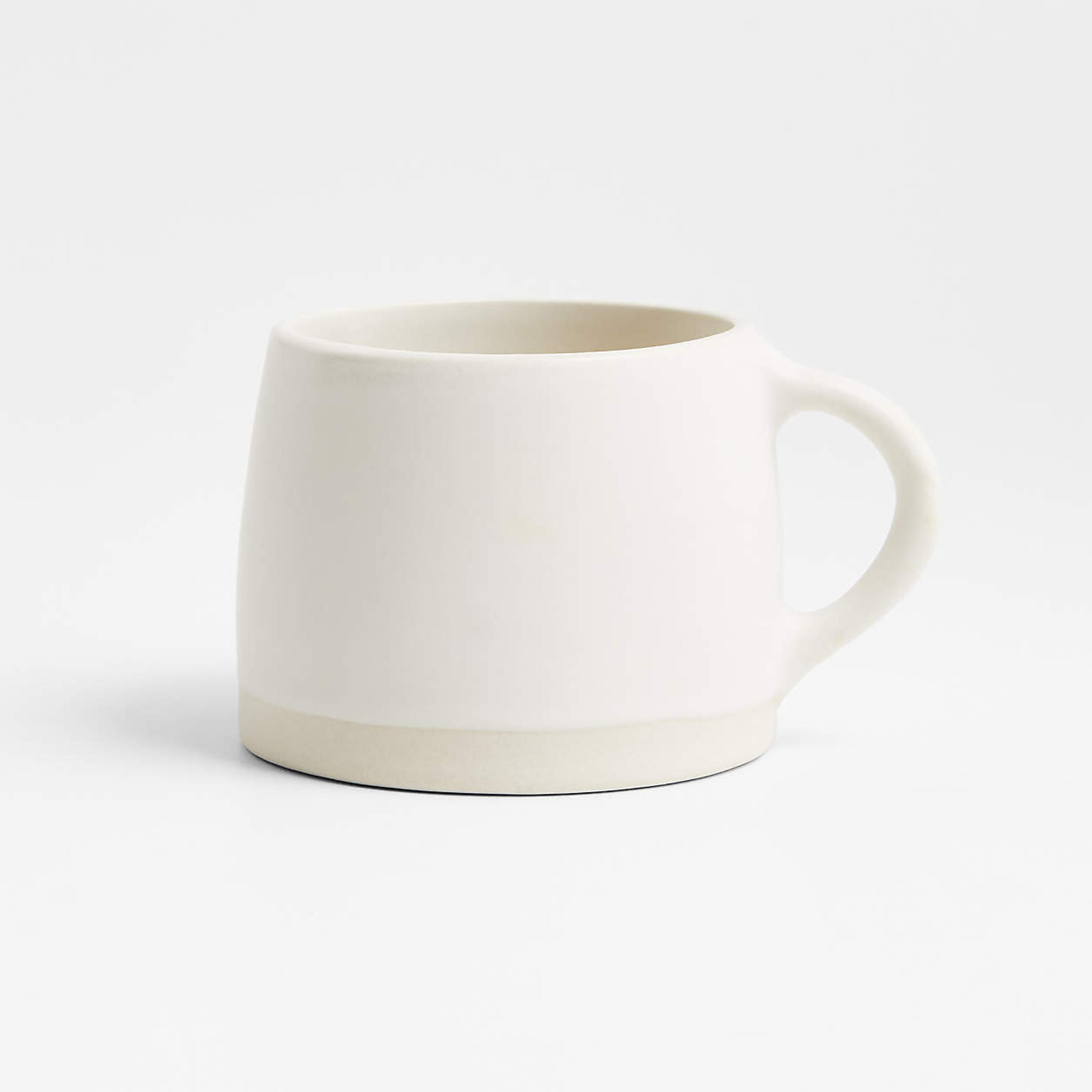 Alvia Linen Mug + Reviews | Crate & Barrel