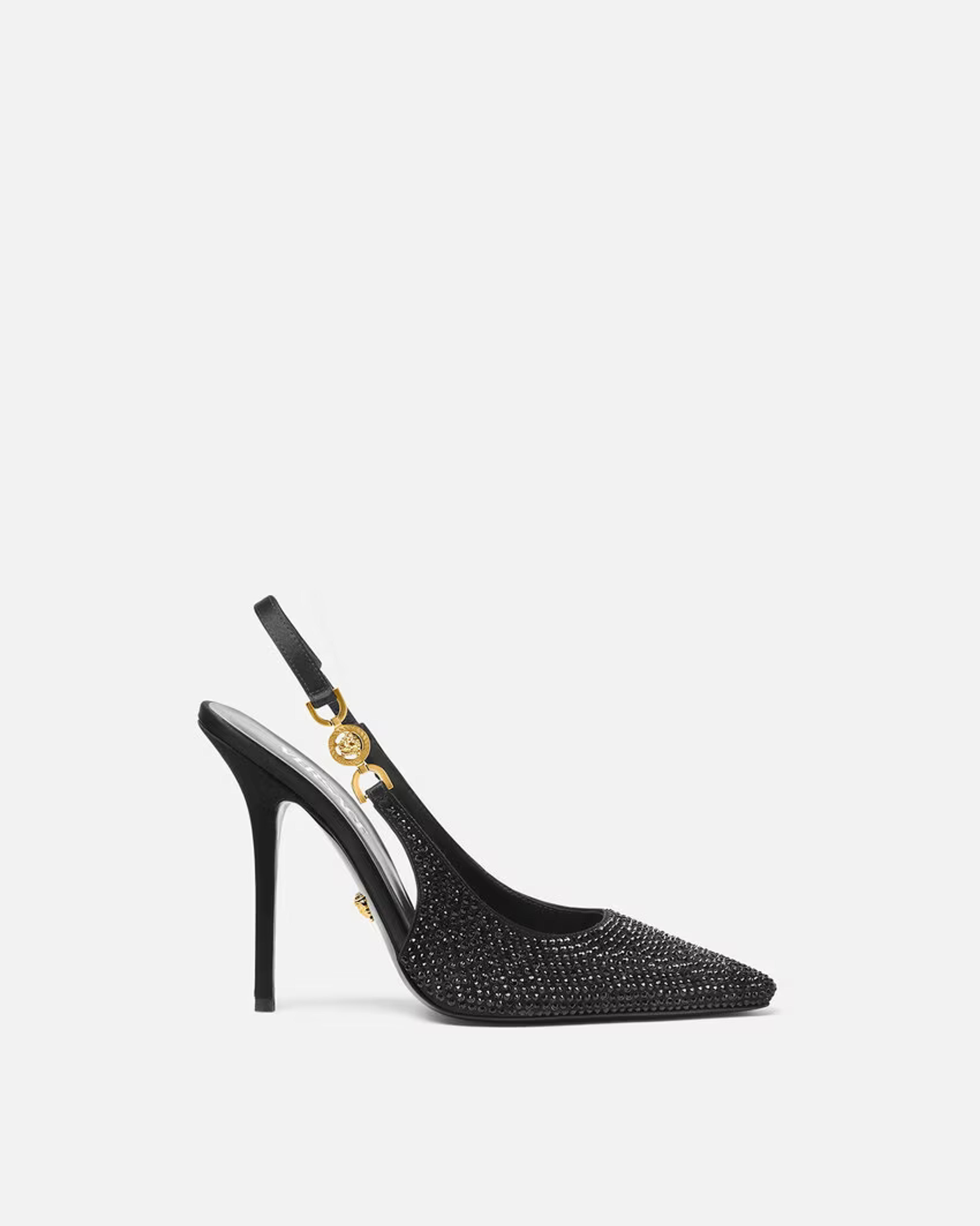 Versace Crystal Medusa '95 Slingback Pumps | VERSACE