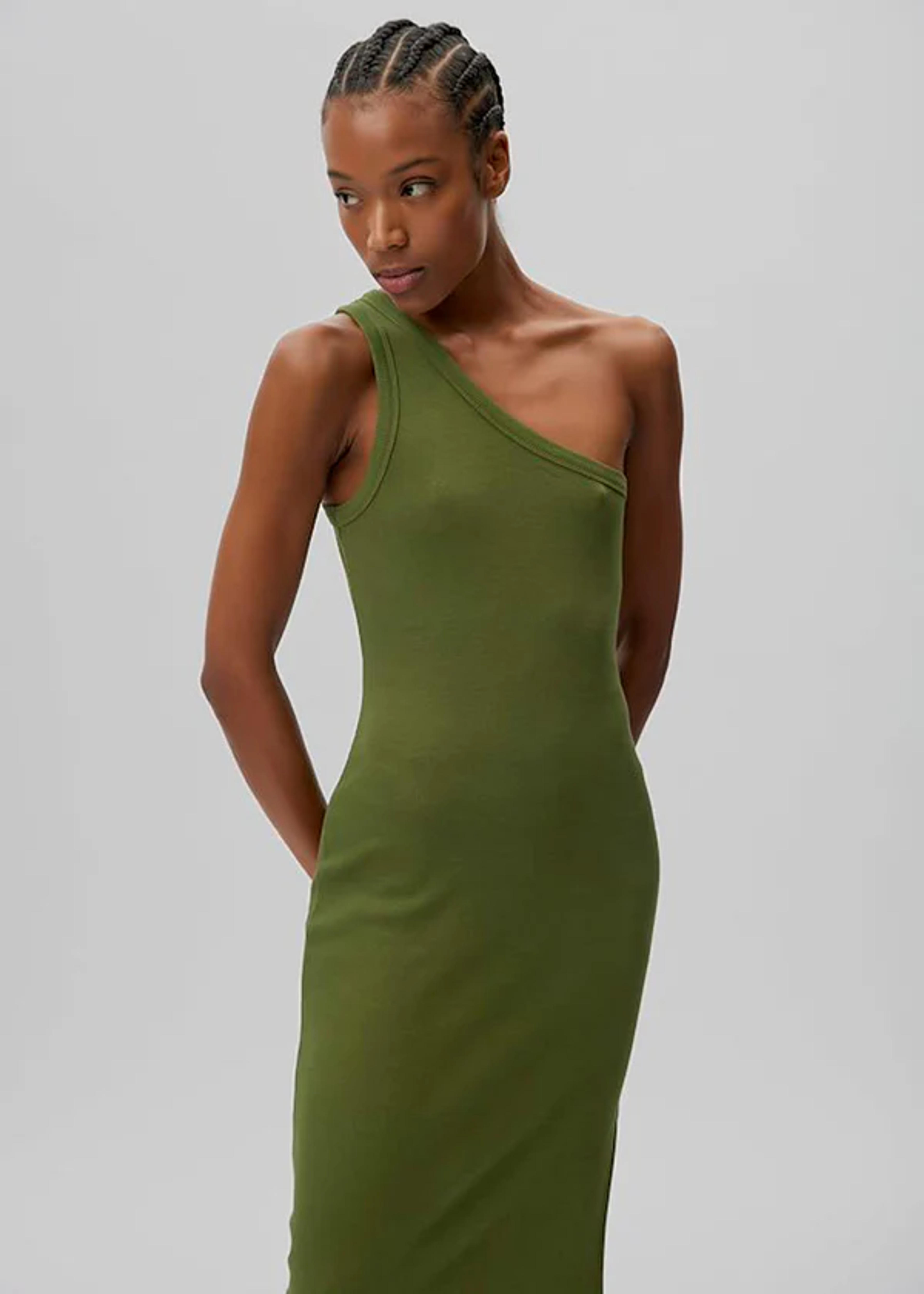 Gestuz Drew One Shoulder Dress - Chive – The Frankie Shop