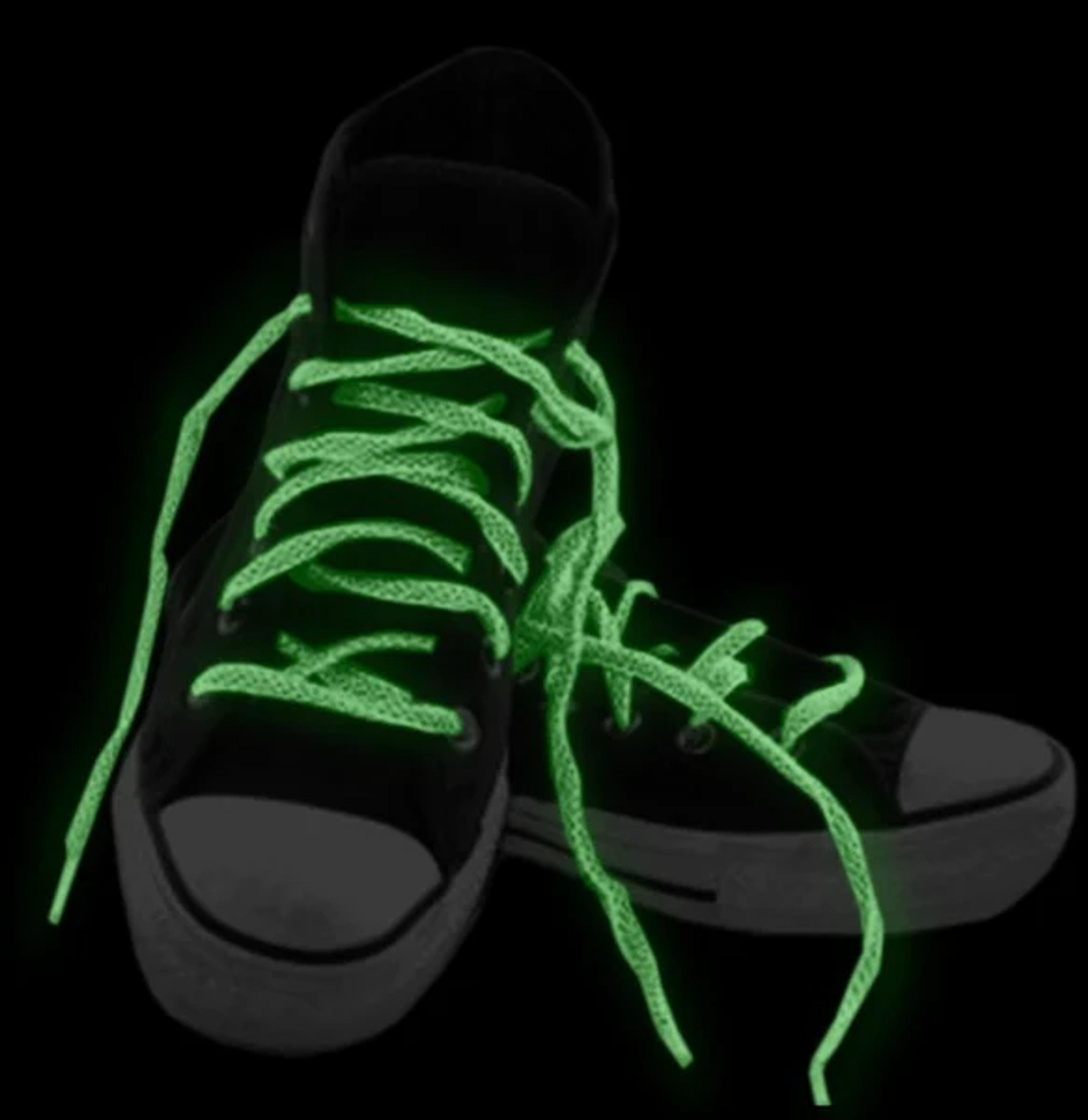 Glow in the Dark Pair of Shoe Laces (Assorted 3 Pack) – Bewild