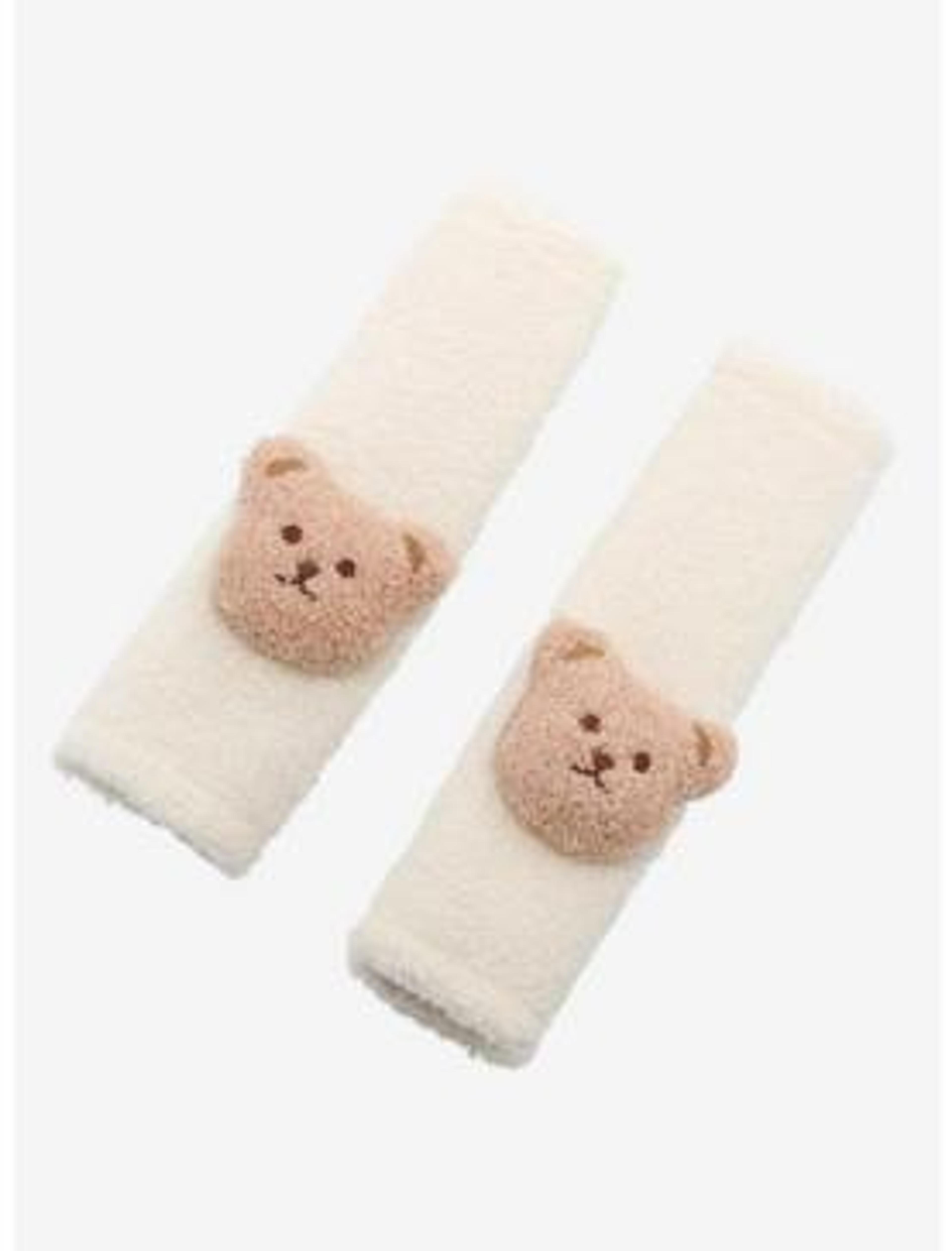 Teddy Bear Plush Seat Belt Cover Set | Hot Topic