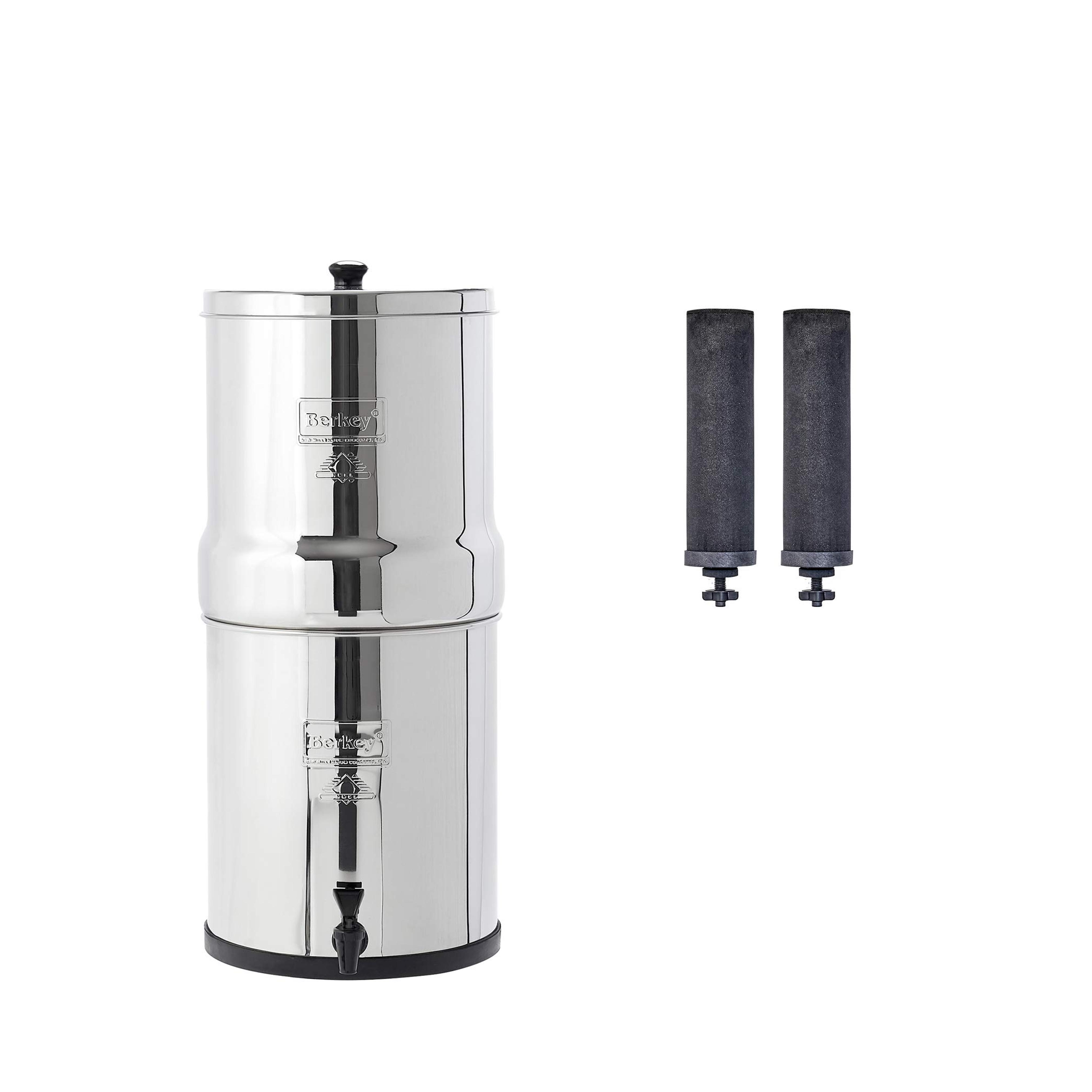 Big Berkey® Gravity-Fed Water Filter with 2 Black Berkey® Purification Elements