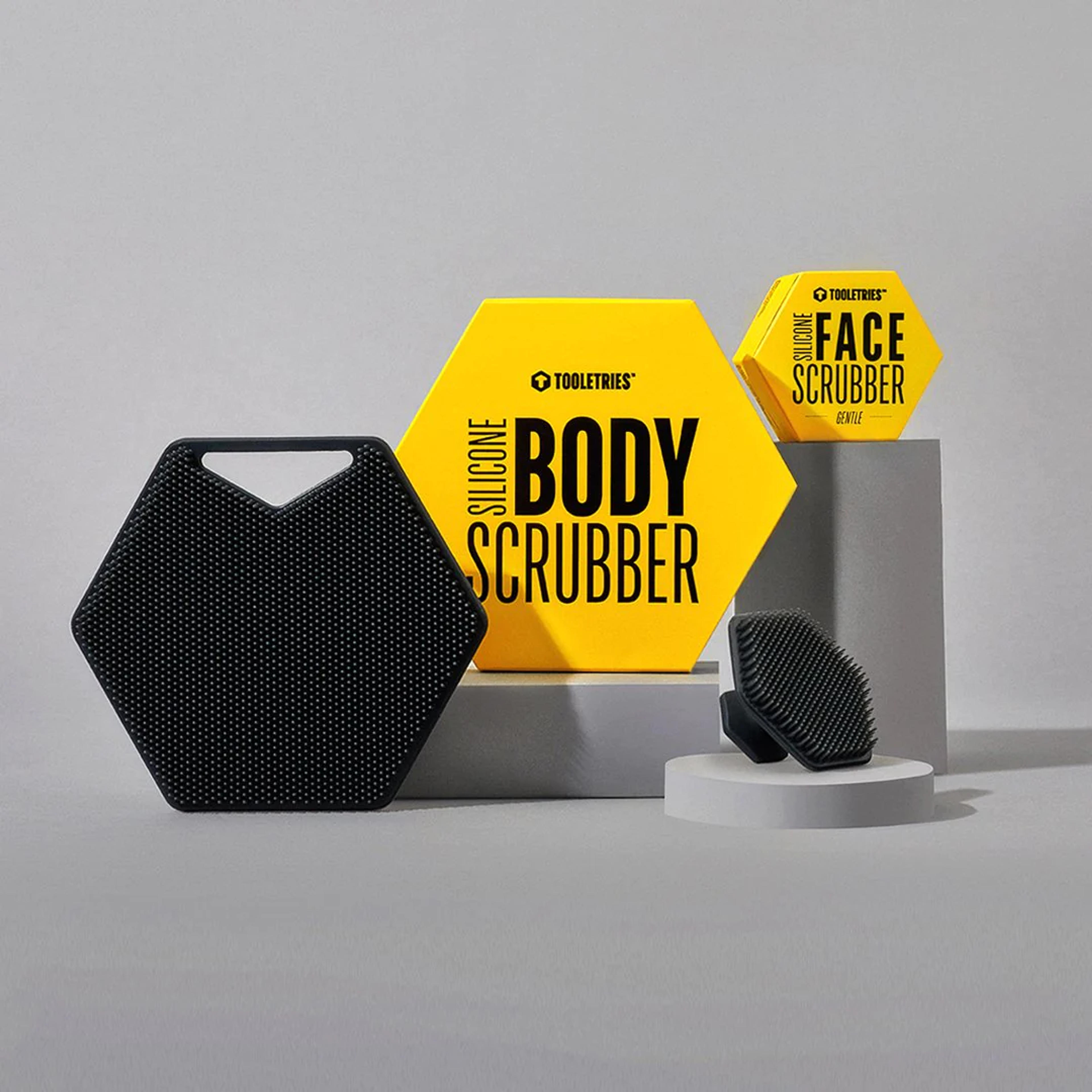 The Face & Body Scrubber Set – TOOLETRIES