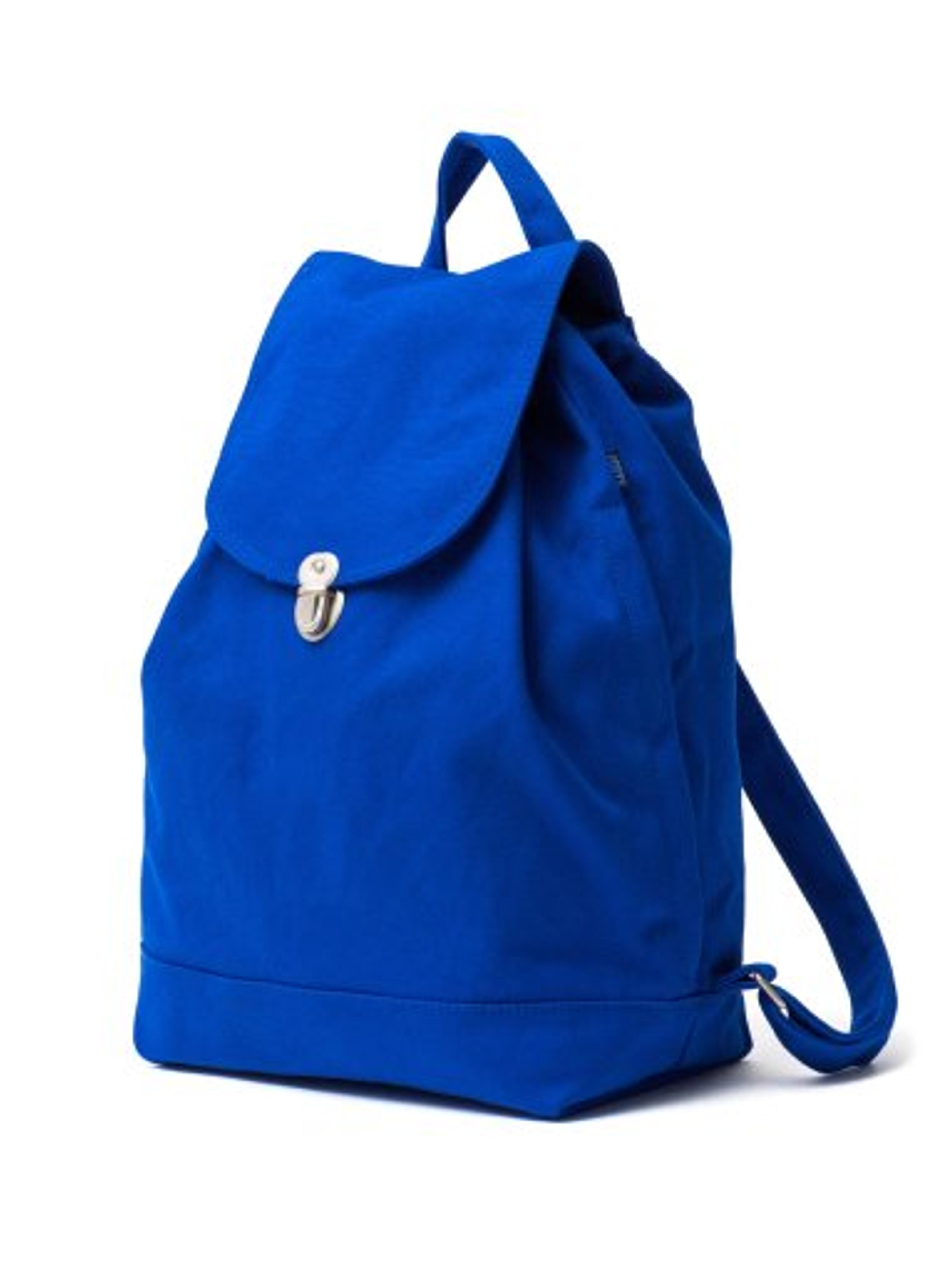 BAGGU Backpack Everyday Canvas Daypack Royal Blue