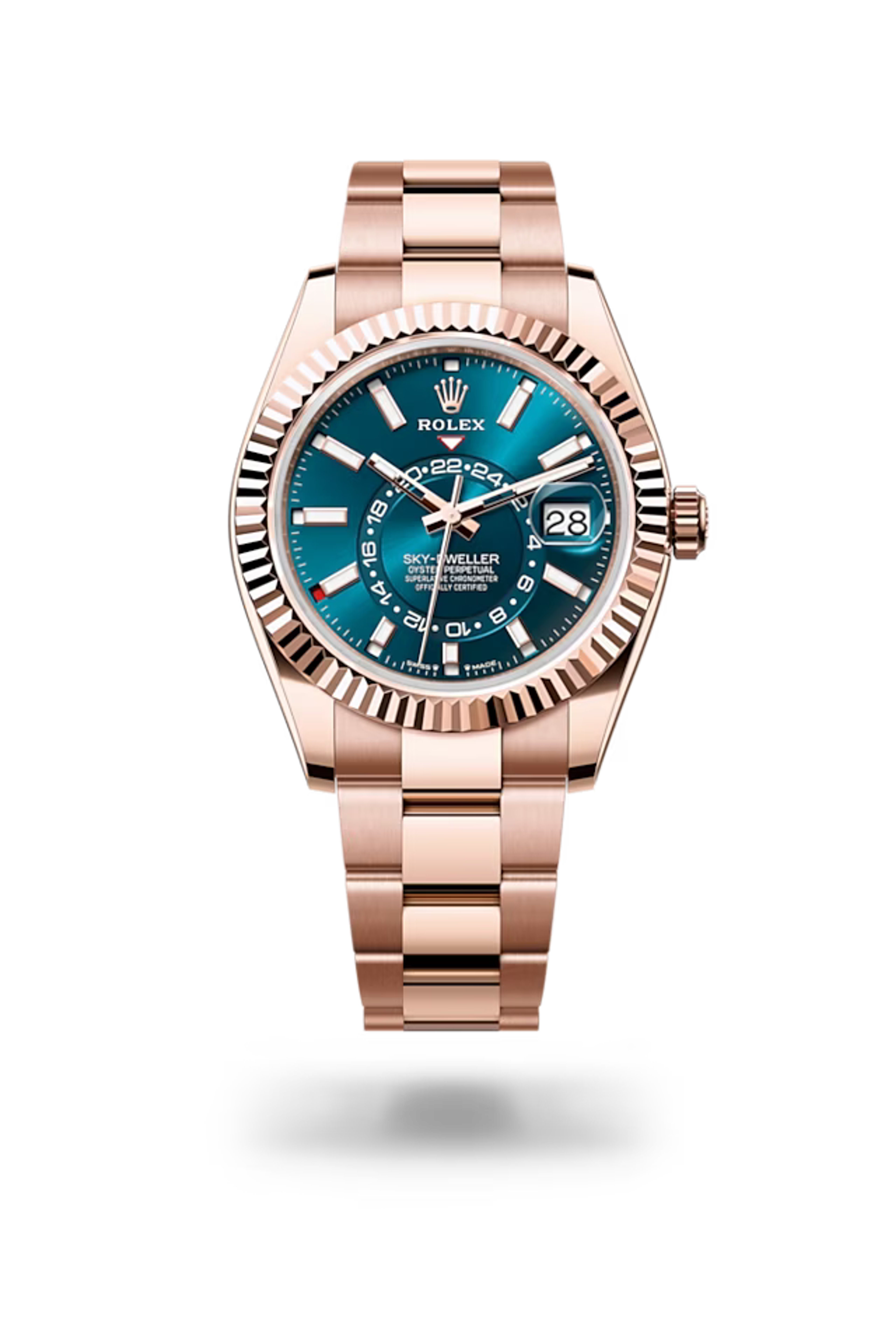 Rolex Sky-Dweller watch: 18 kt Everose gold - m336935-0001