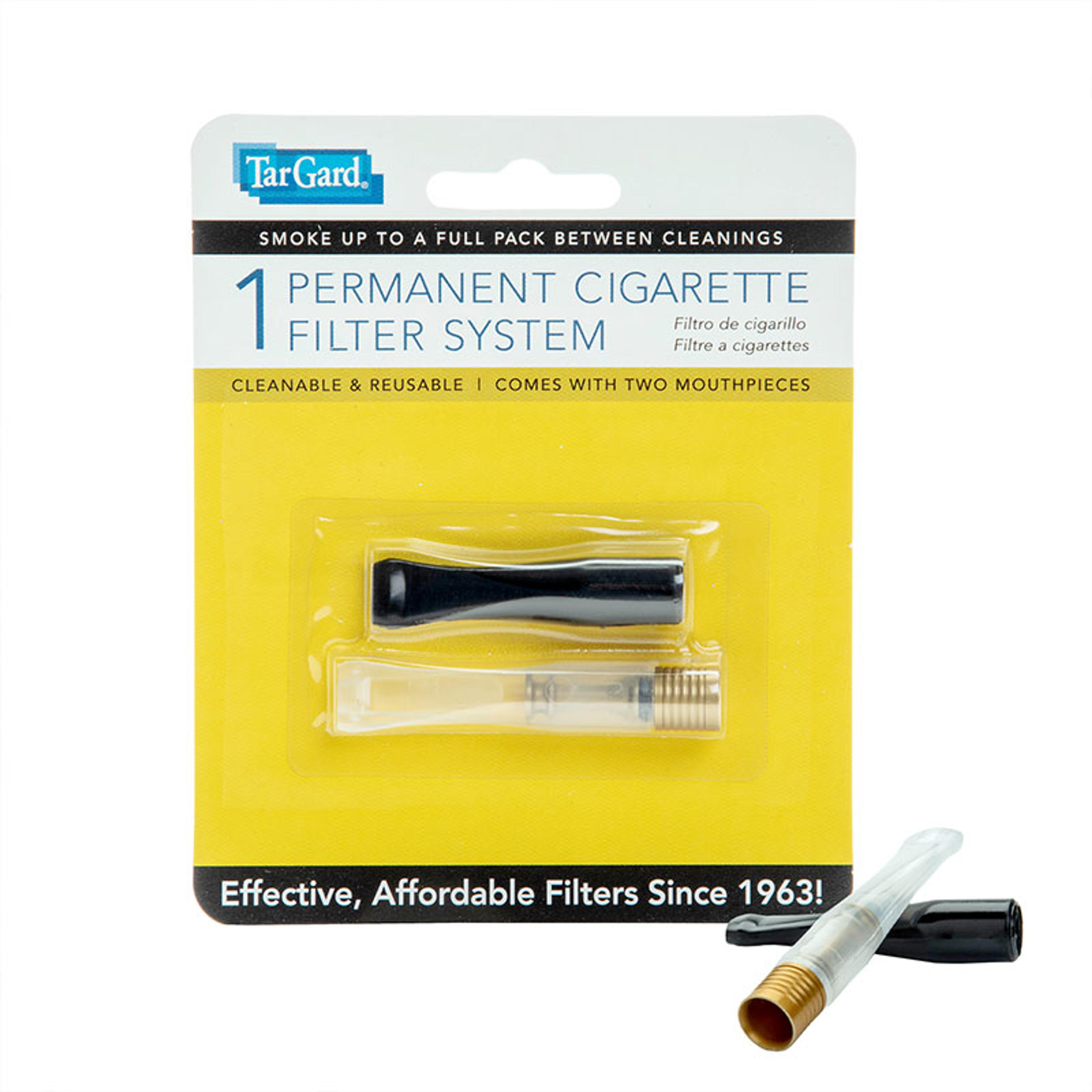 Permanent Cigarette Filter System