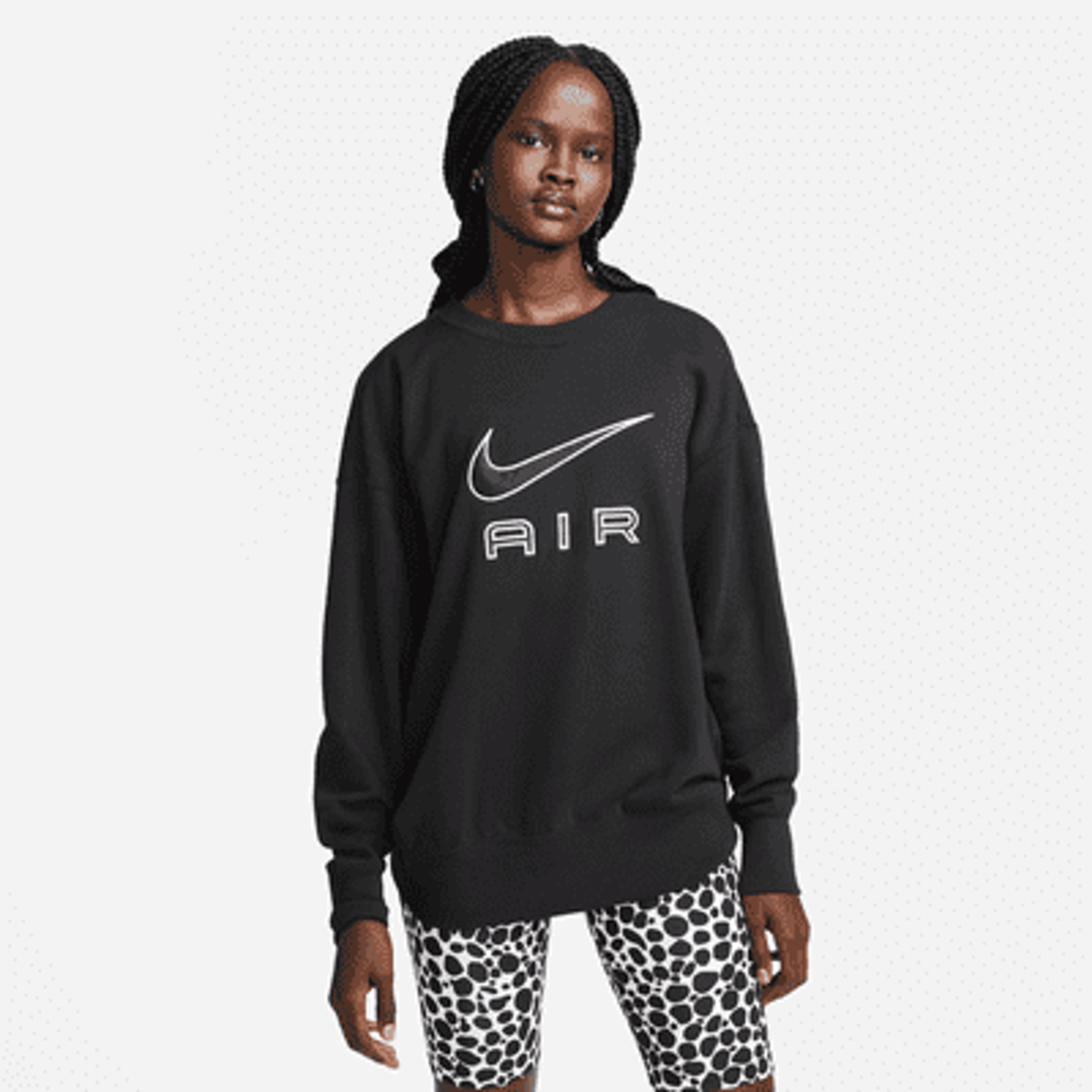 Nike Air Women's Fleece Crew Sweatshirt. Nike.com