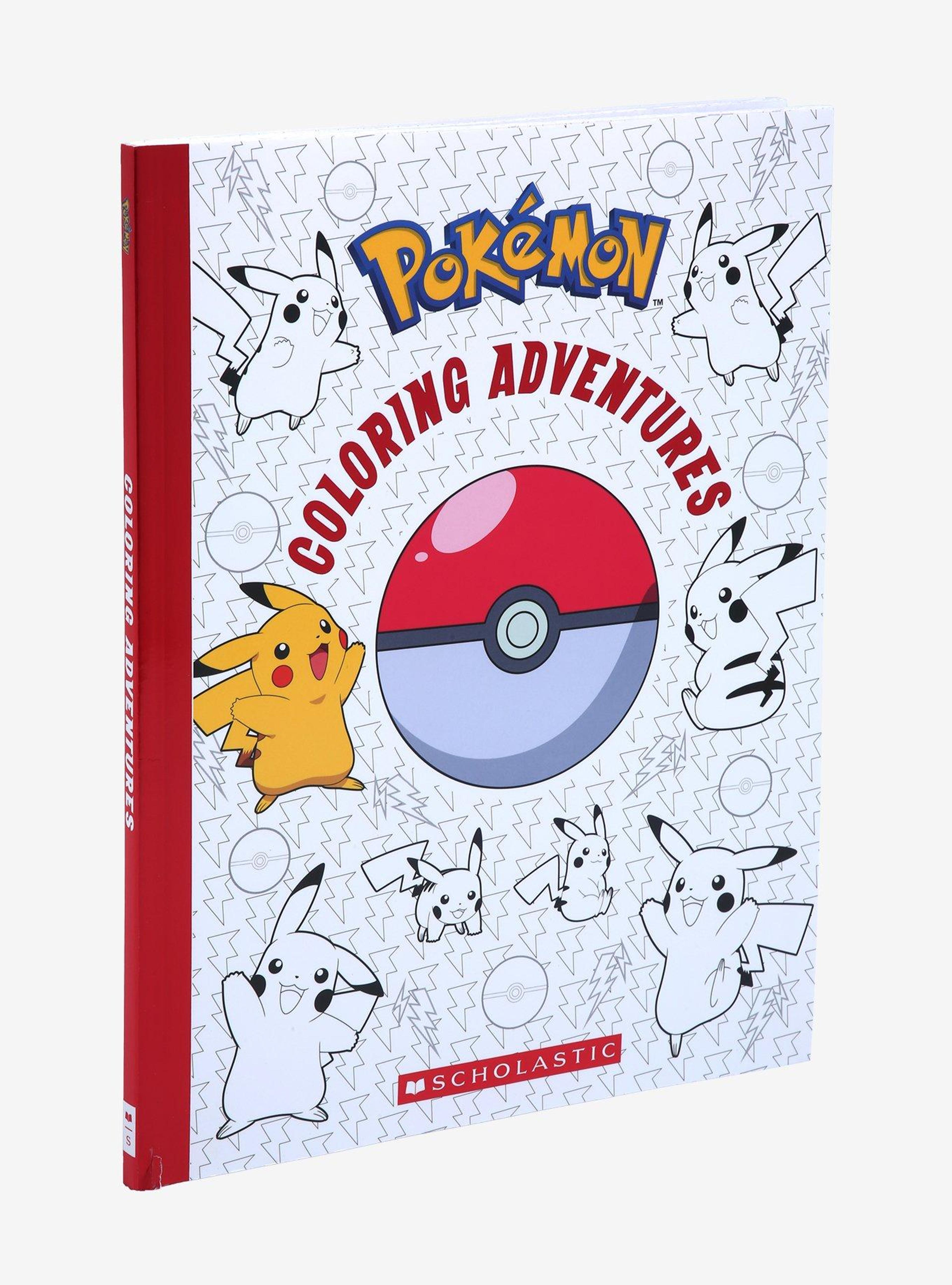 Pokémon Coloring Adventures Coloring Book