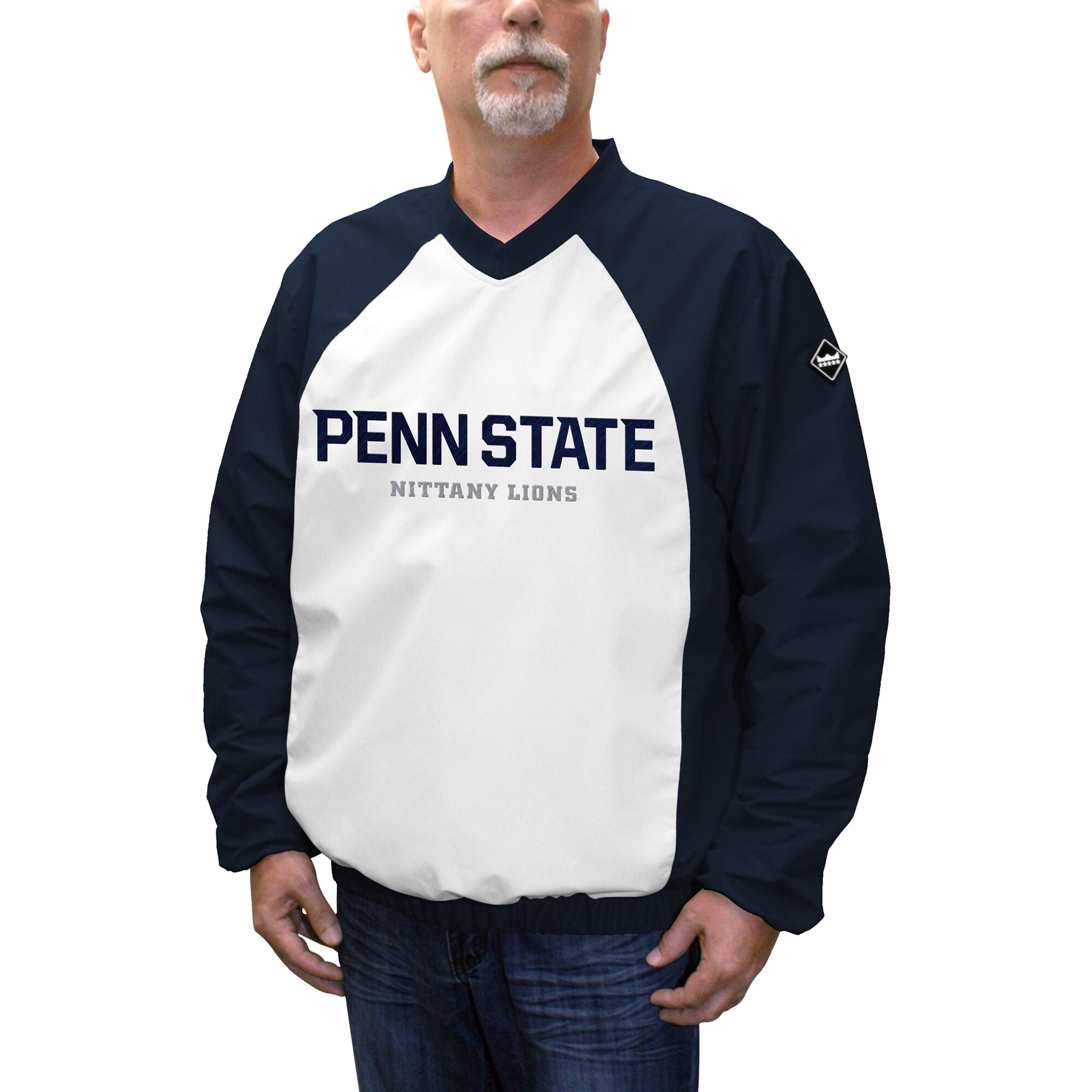 Penn State Nittany Lions Franchise Club Game Day Windshell Pullover Jacket - Navy