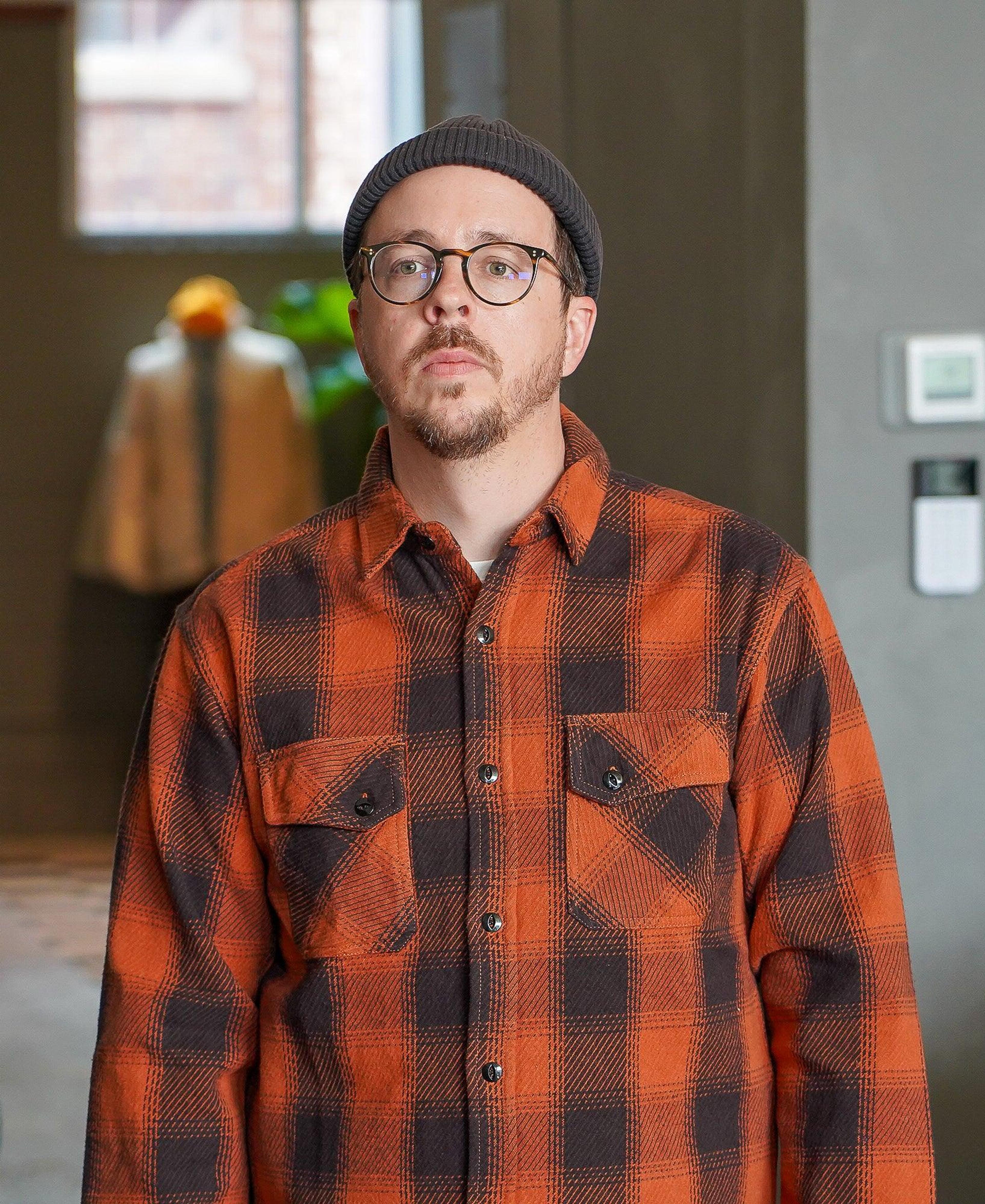 3sixteen Crosscut Flannel - Rust