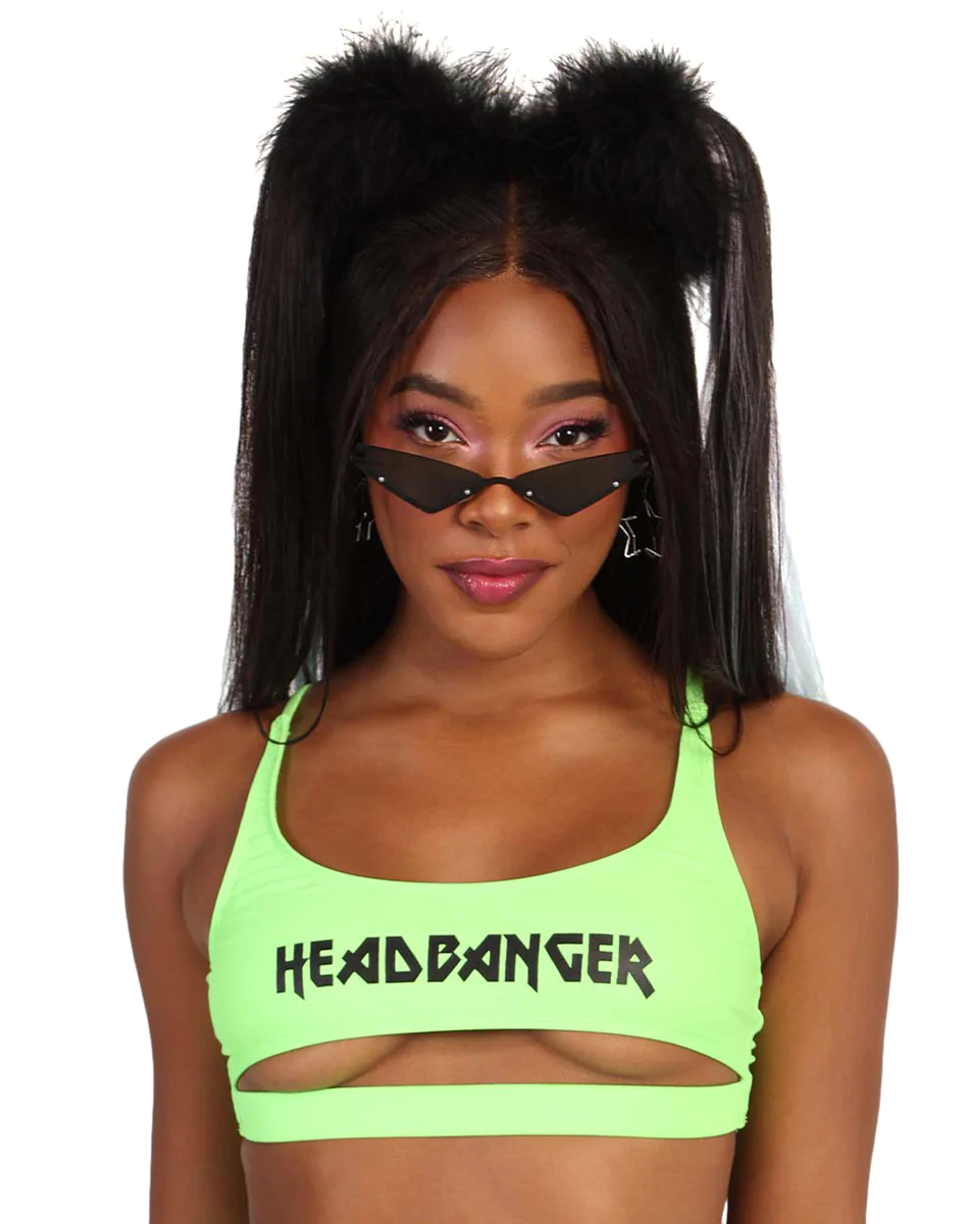 Recycled Fabric Headbanger Cut-Out Top – iHeartRaves