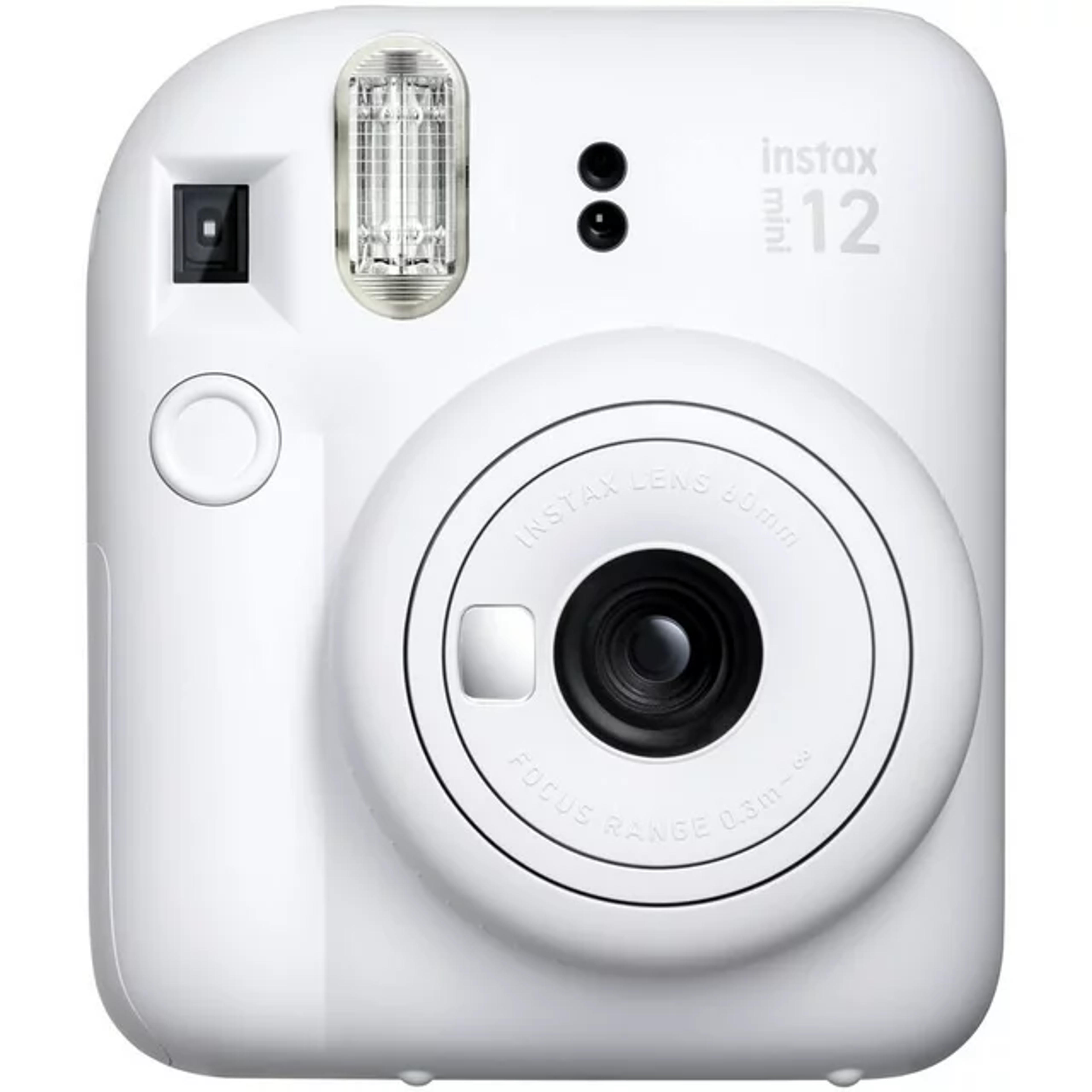 FUJIFILM INSTAX MINI 12 Instant Film Camera | Clay White - Walmart.com