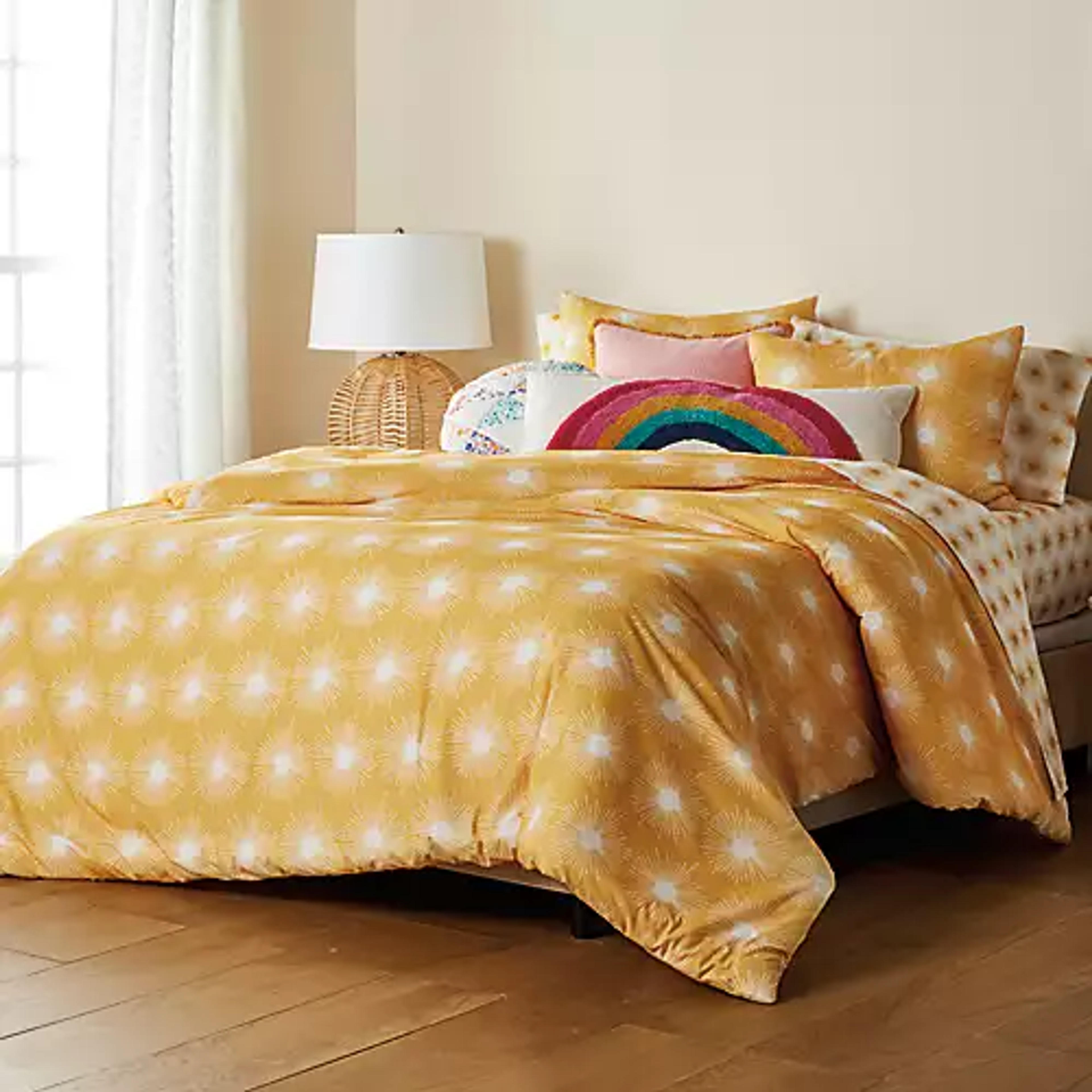 Wild Sage&trade; Sofia 3-Piece Full/Queen Comforter Set in Burnt Yellow