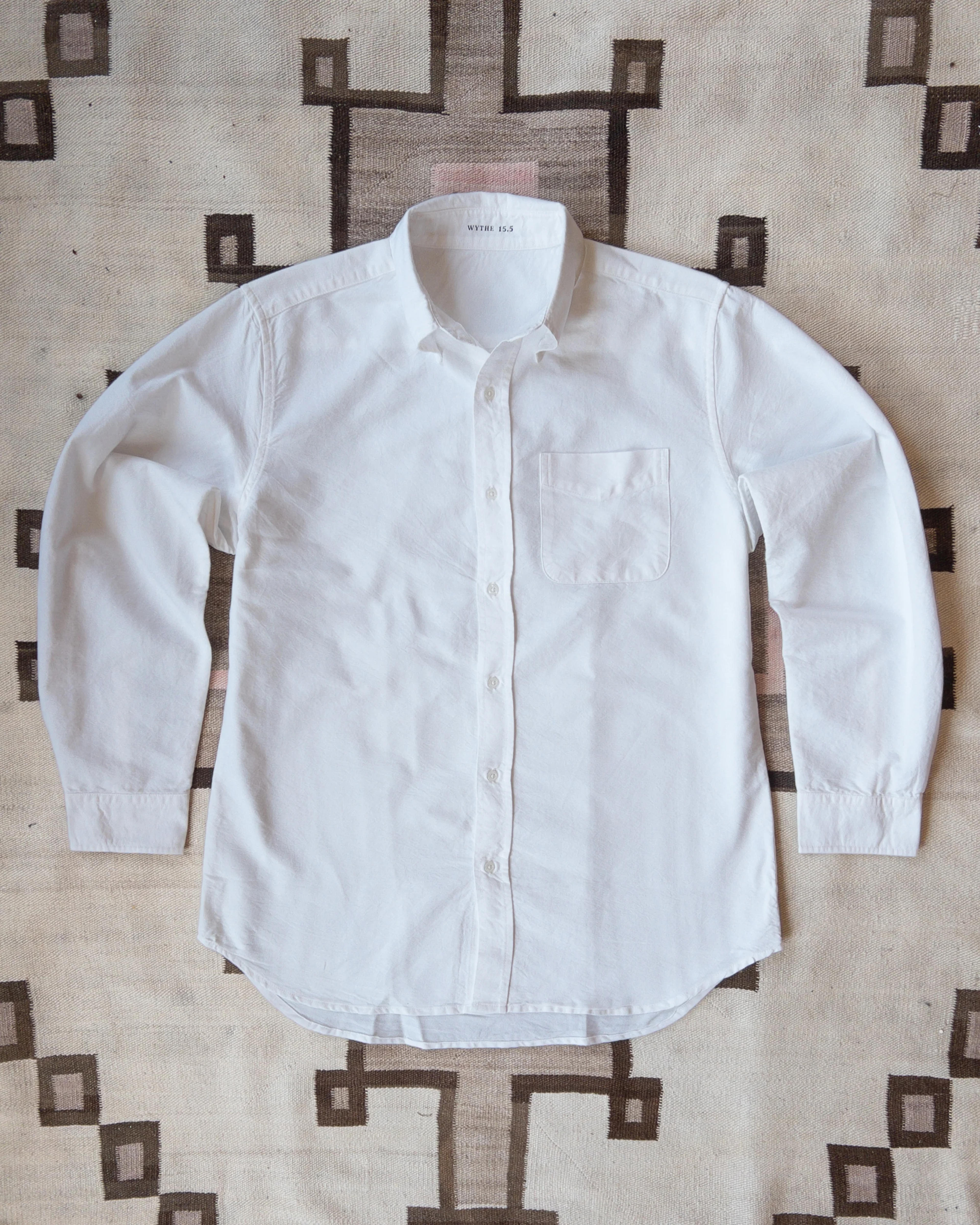 *NEW* Oxford Cloth Button Down - Classic White – Wythe New York