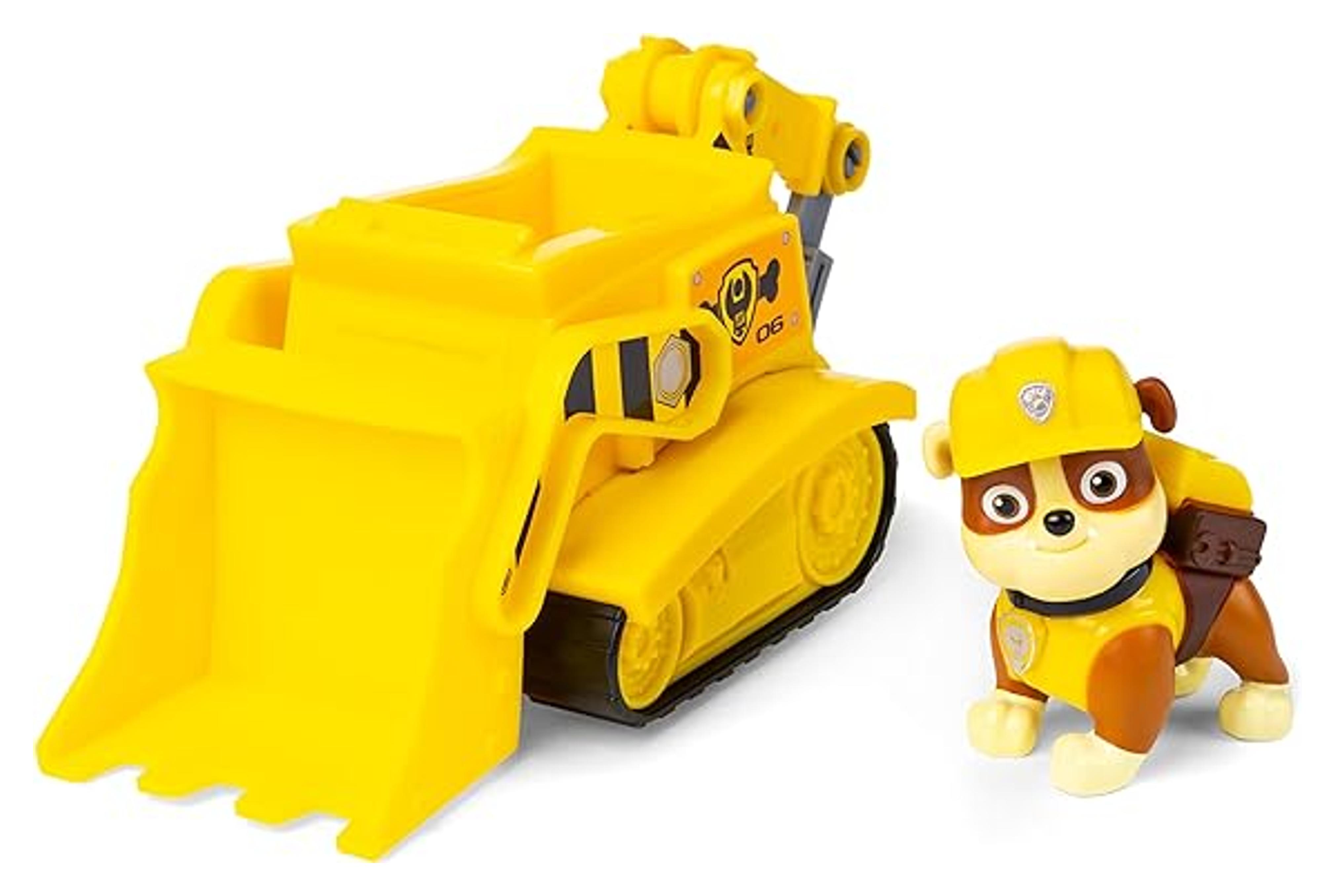 Paw Patrol, Excavadora de Rubble con Figura Coleccionable, para niños a Partir de 3 años : Amazon.com.mx: Juguetes y Juegos