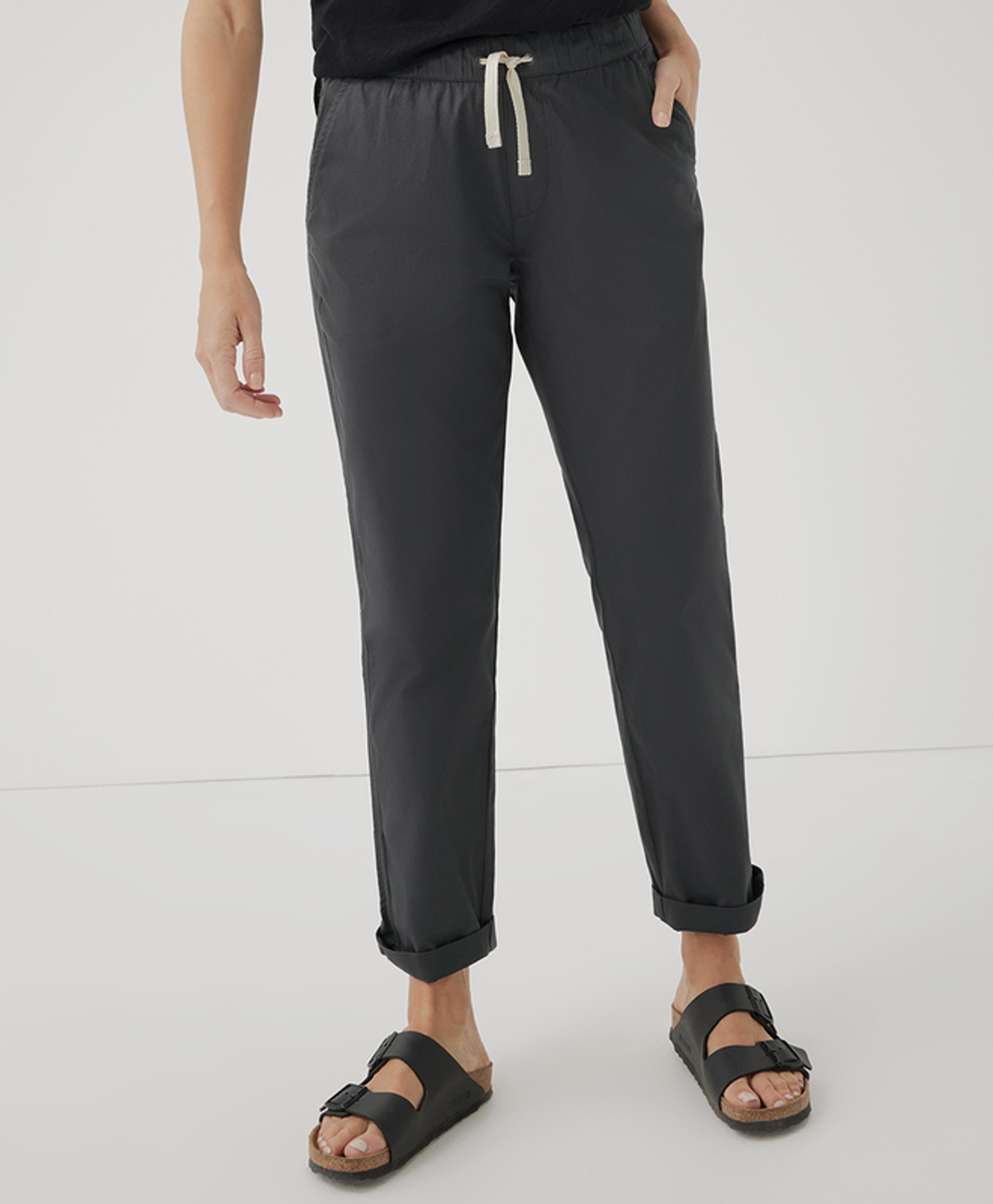 Women’s Daily Twill Pant | Pact - Size: M, Color: Storm