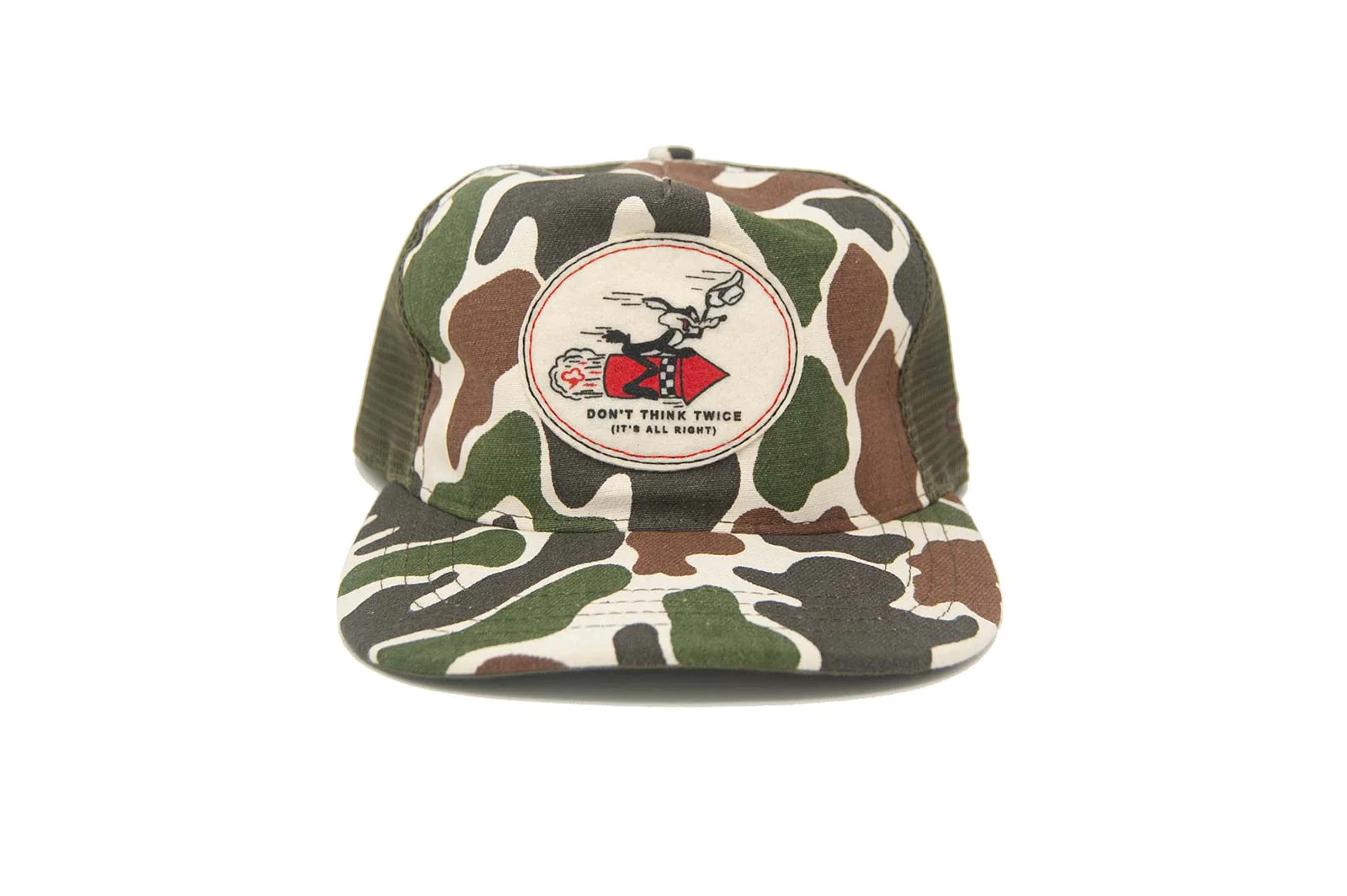 DON'T THINK TWICE - Camo Snapback – The Ampal Creative