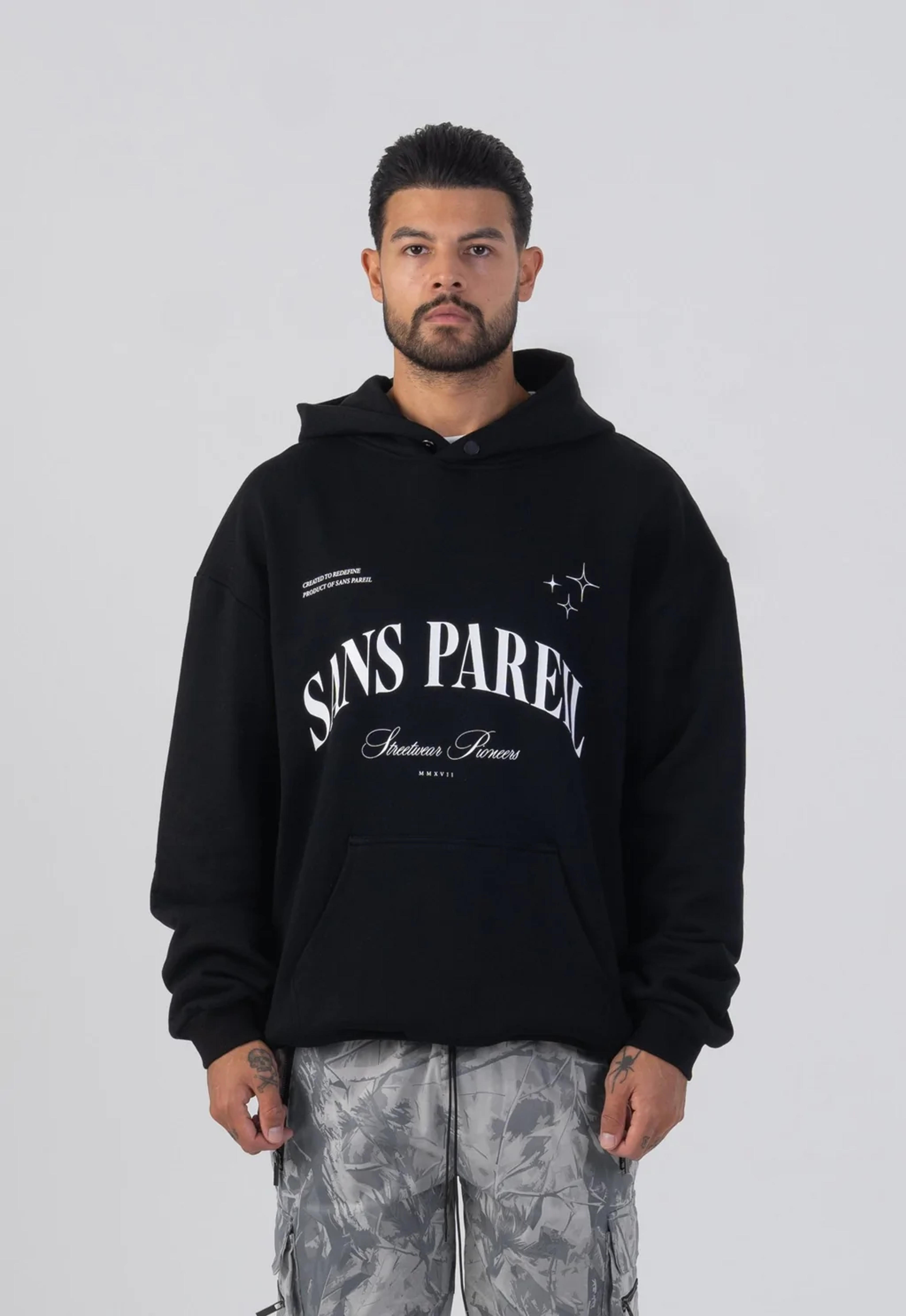 Club Graphic Heavyweight Hoodie - Black – Sans Pareil Clothing