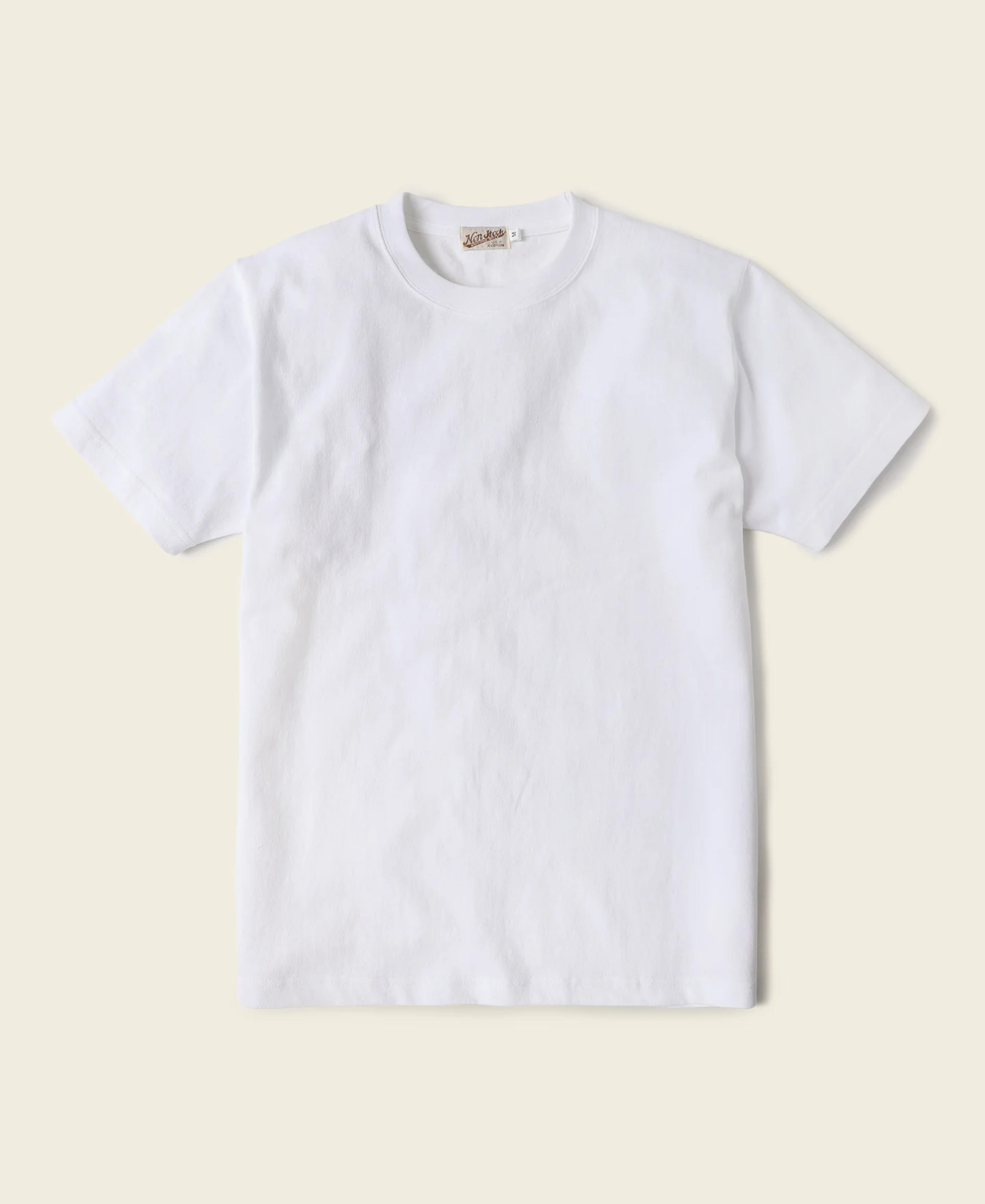 9 oz US Cotton Ring-spun Tubular T-Shirt - White | Tube Tee | Bronson