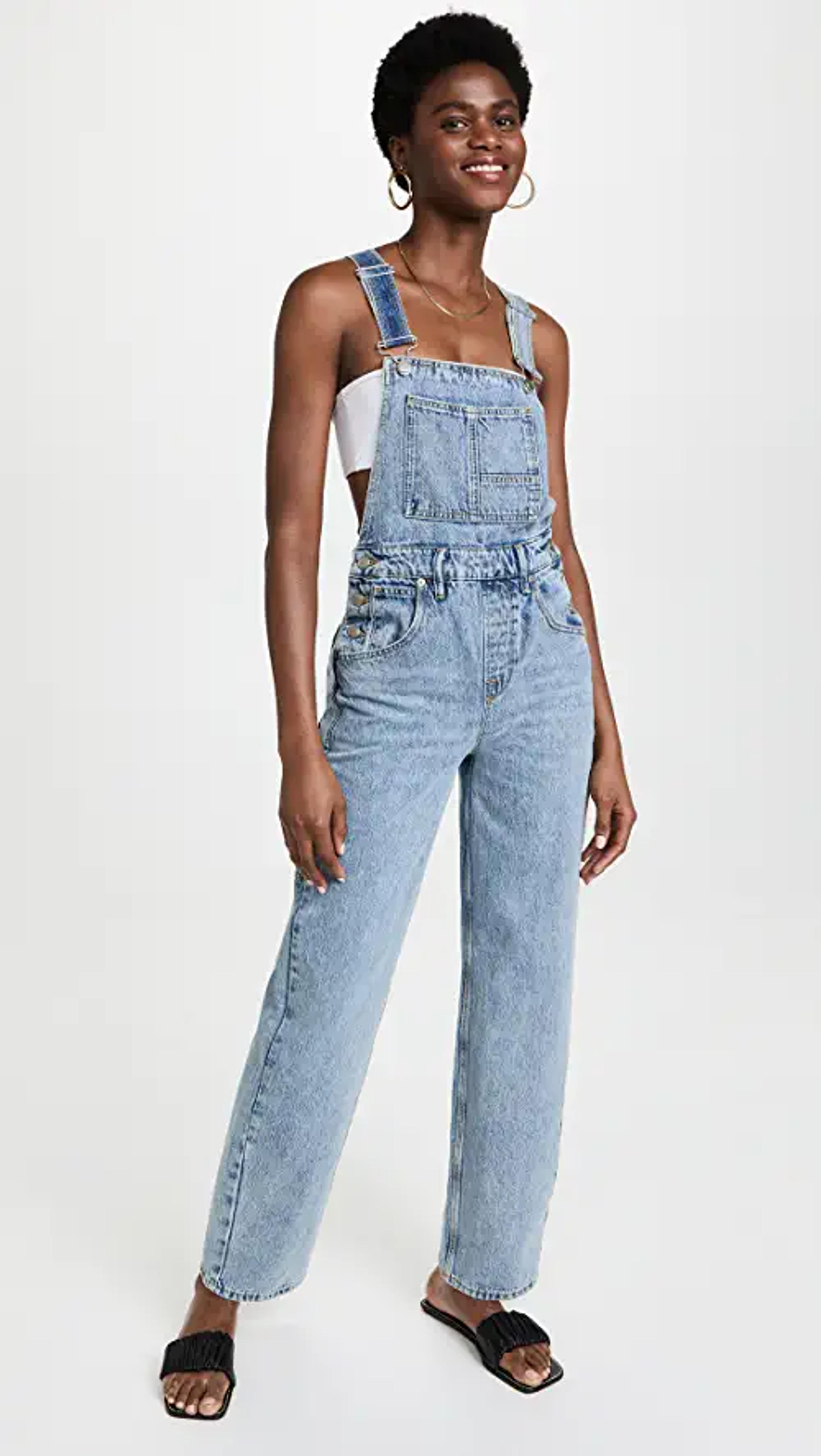 Good American Good '90s Overalls | SHOPBOP