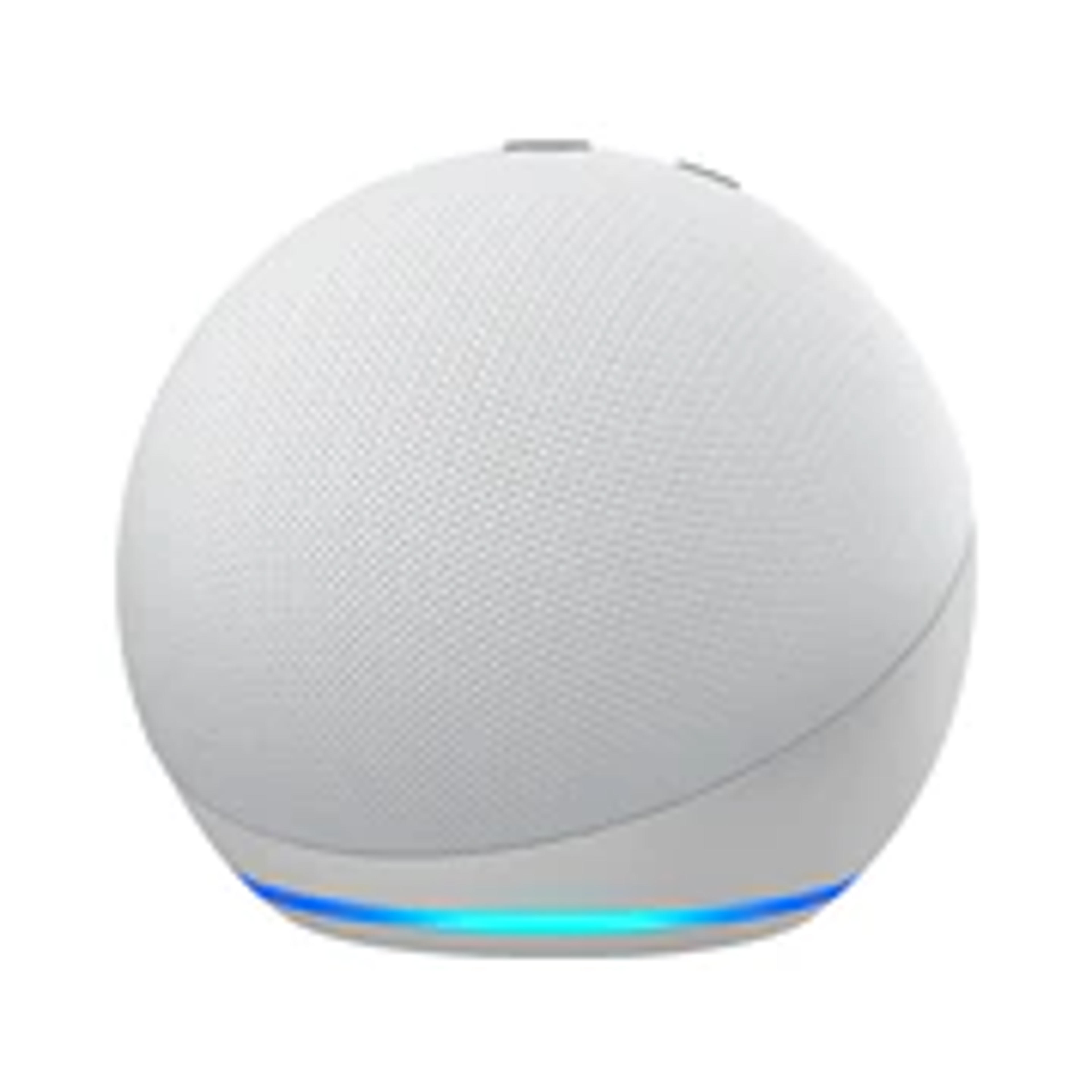 Amazon Echo Dot (4th Gen) 53-024274 Streaming Media Speaker, Glacier White