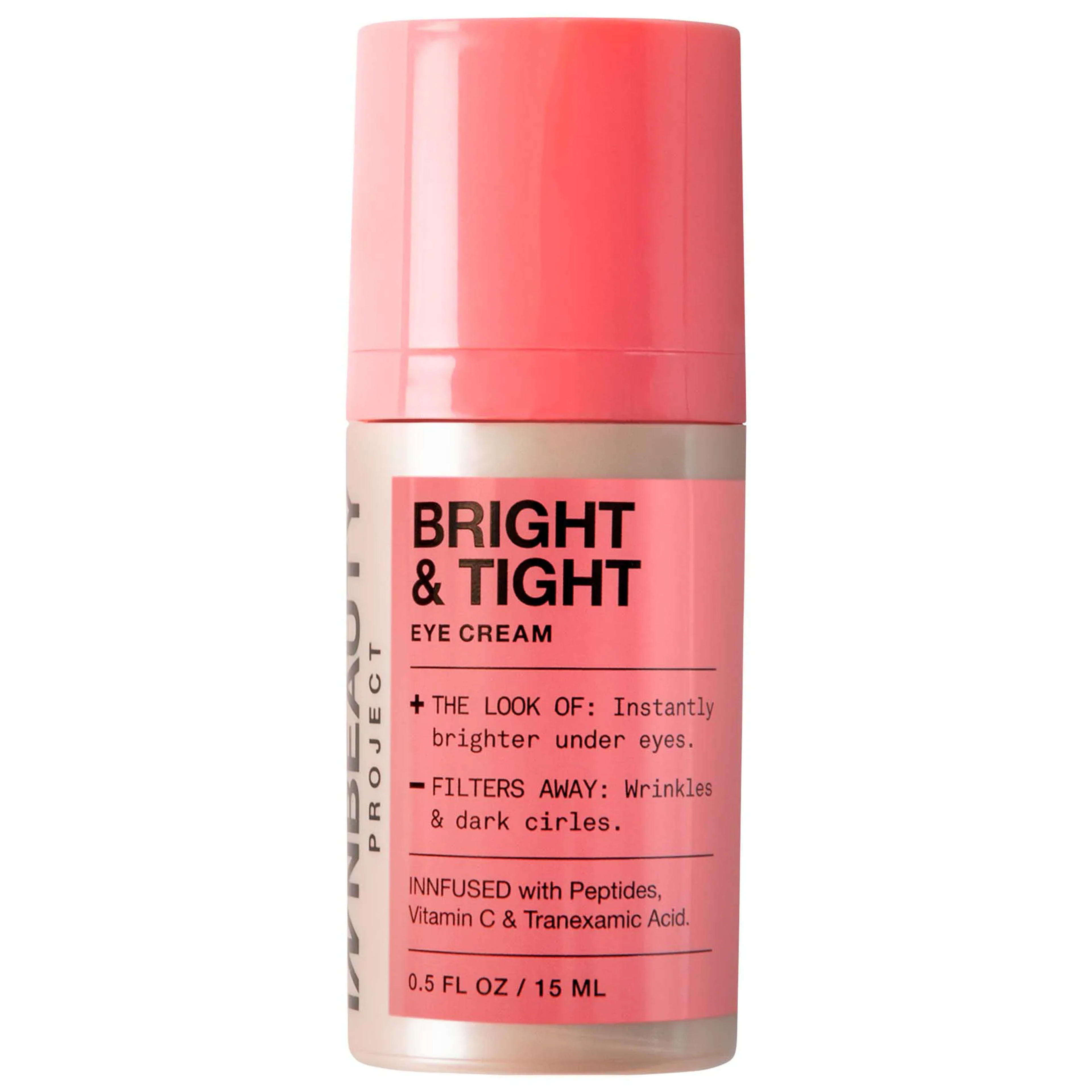 Bright & Tight Dark Circle Firming Eye Cream with Vitamin C & Peptides - iNNBEAUTY PROJECT | Sephora