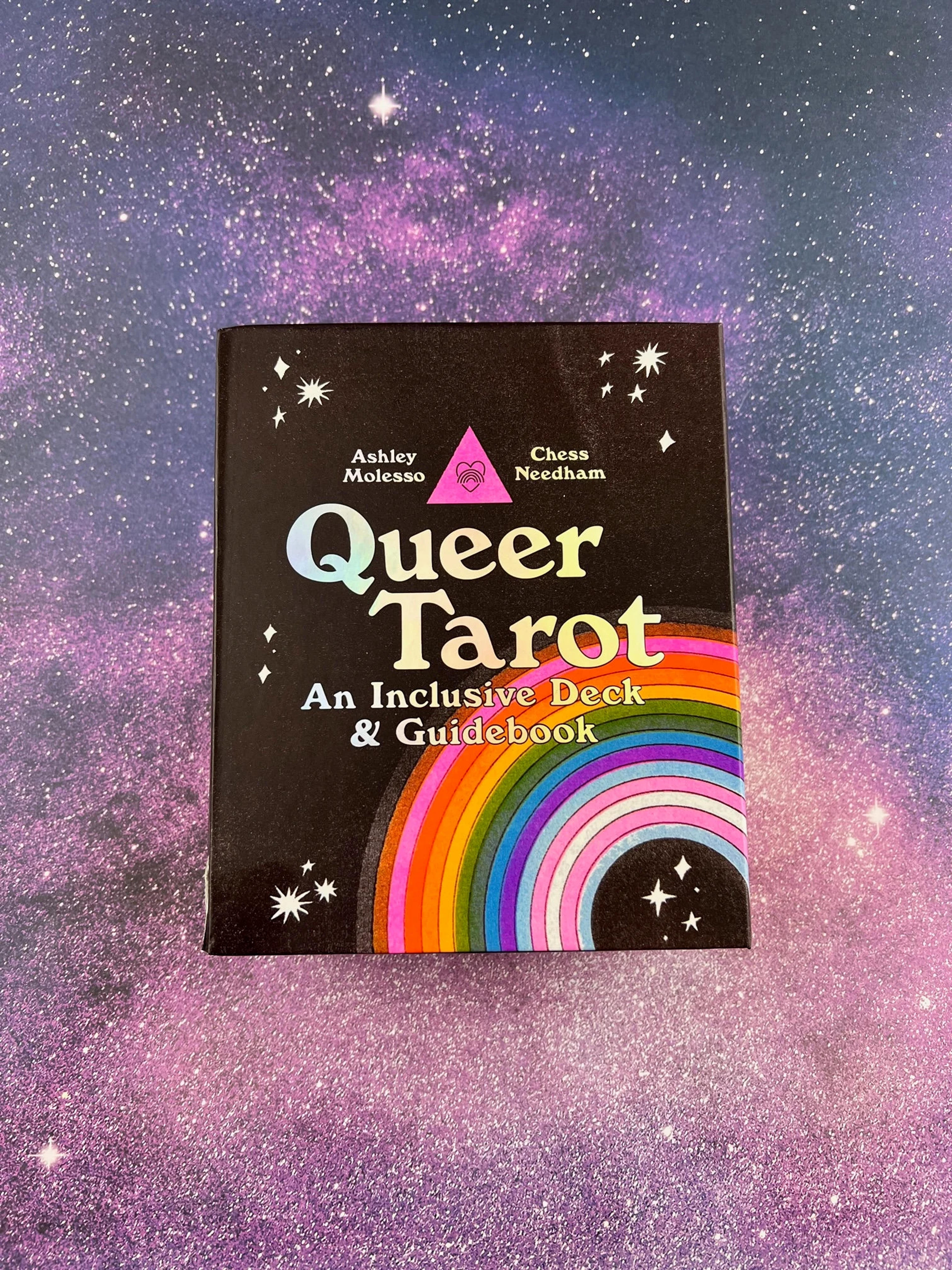 The Queer Tarot | An Inclusive 78 Card Deck and 112-page Guidebook | Tarot Cards for Divination | Celebrating LGBTQ+ Identity | BRAND NEW!