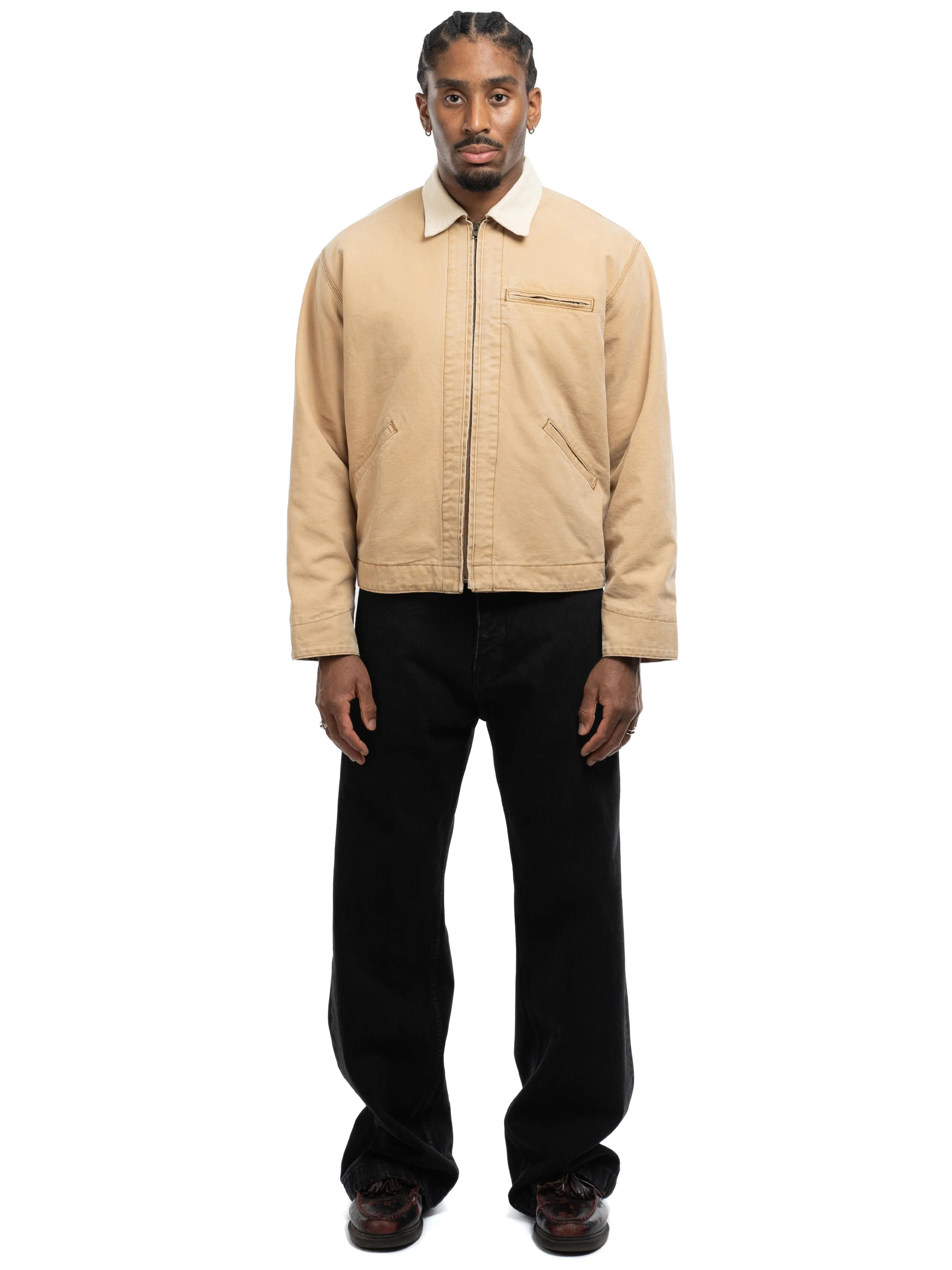 Tan Canvas Work Jacket – BARE KNUCKLES