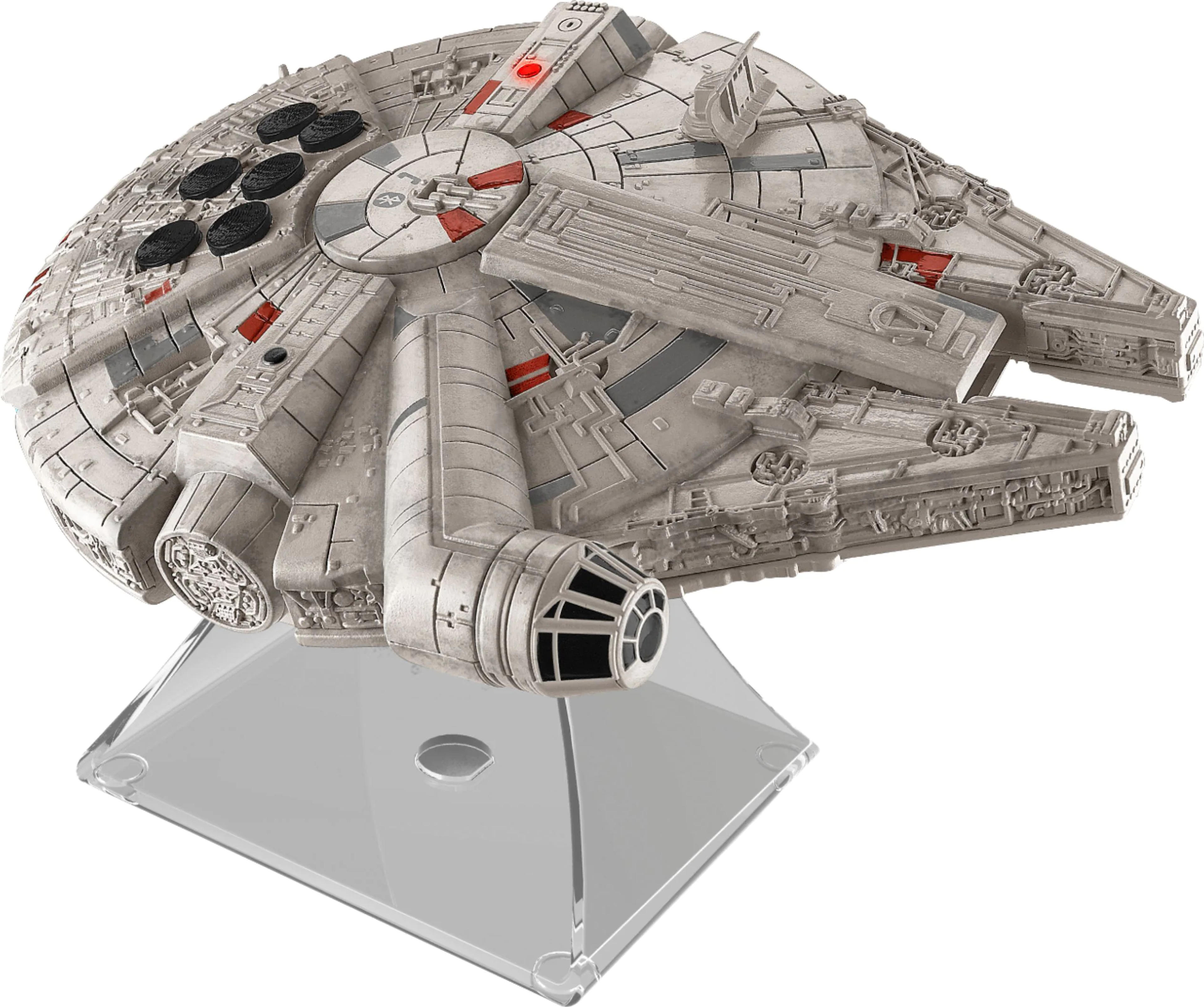 eKids Star Wars Millenium Falcon Portable Bluetooth Speaker Black/Tan LI-B17.FMV9 - Best Buy