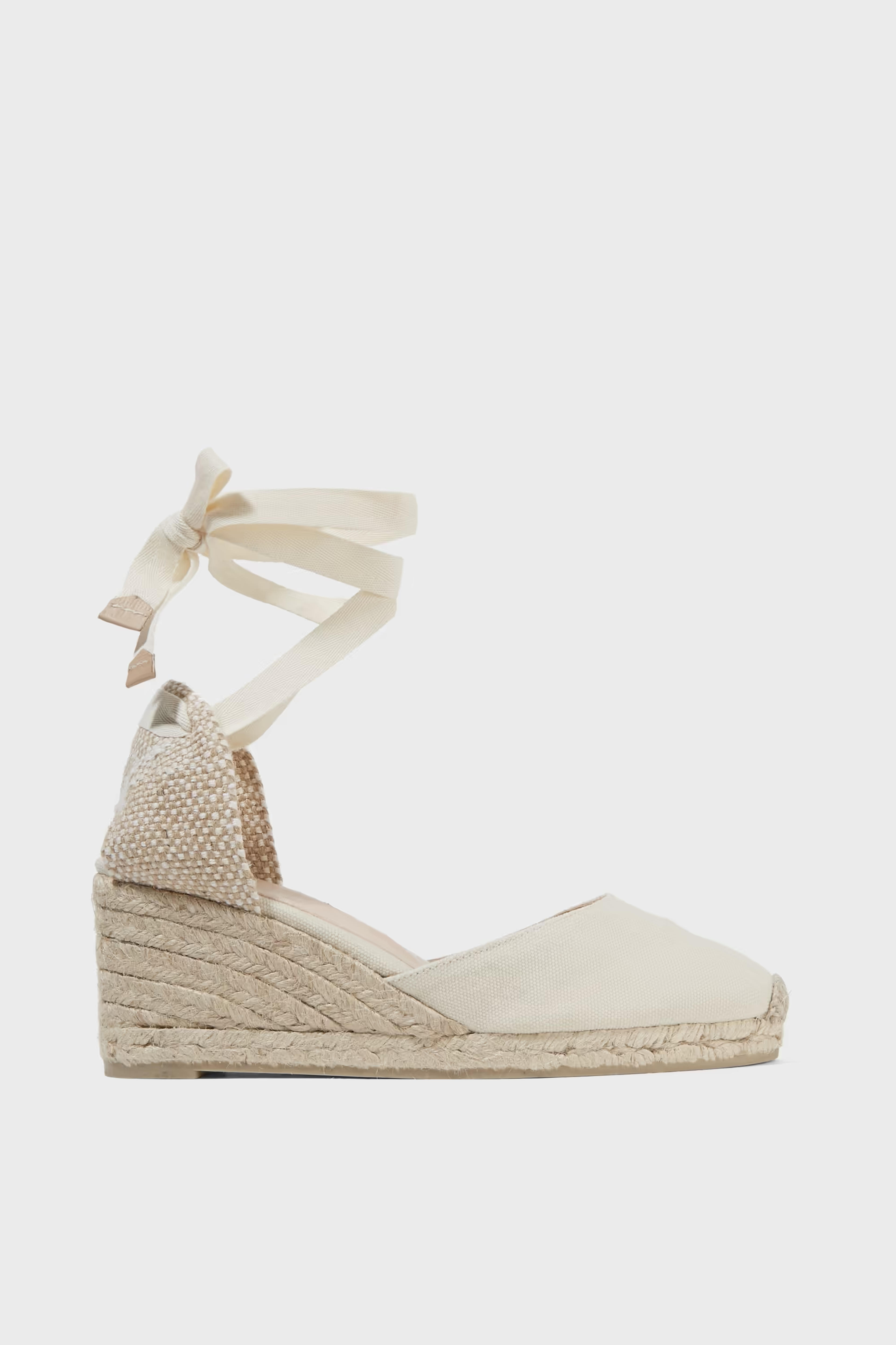 CASTAÑER Carina 60 canvas wedge espadrilles | NET-A-PORTER