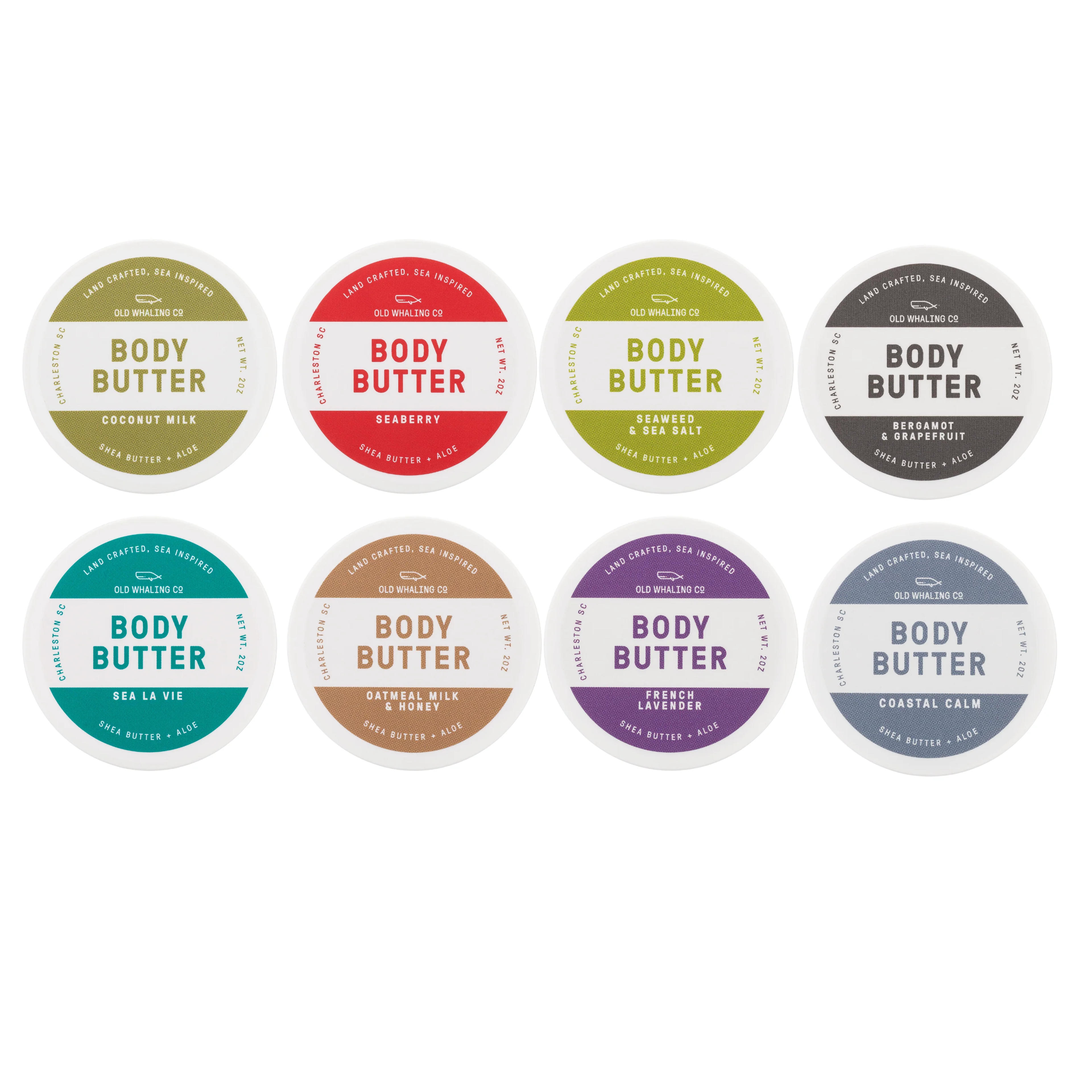 Travel Size Eight Body Butter Bundle – Old Whaling Company