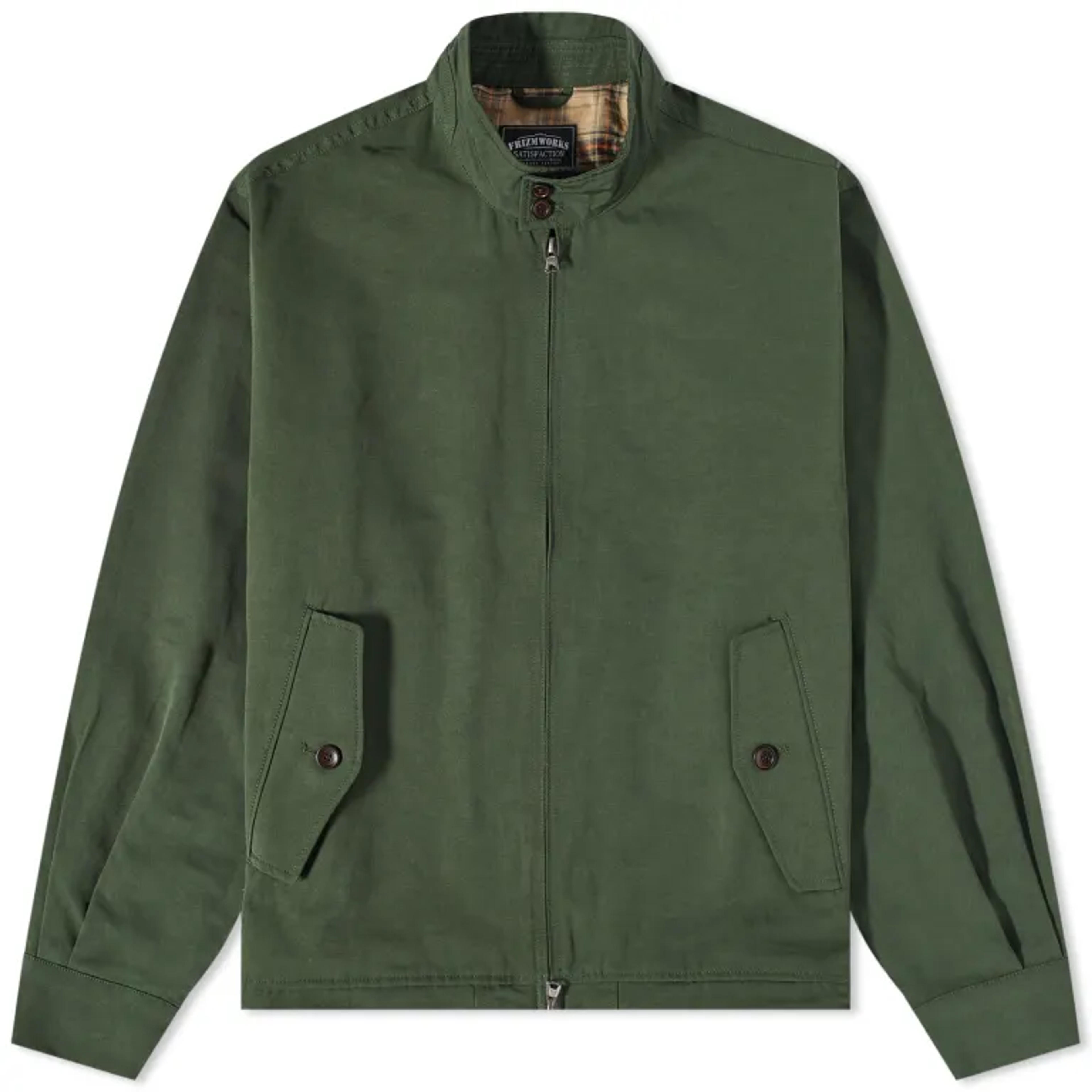 FrizmWORKS Harrington Jacket Forest Green | END.